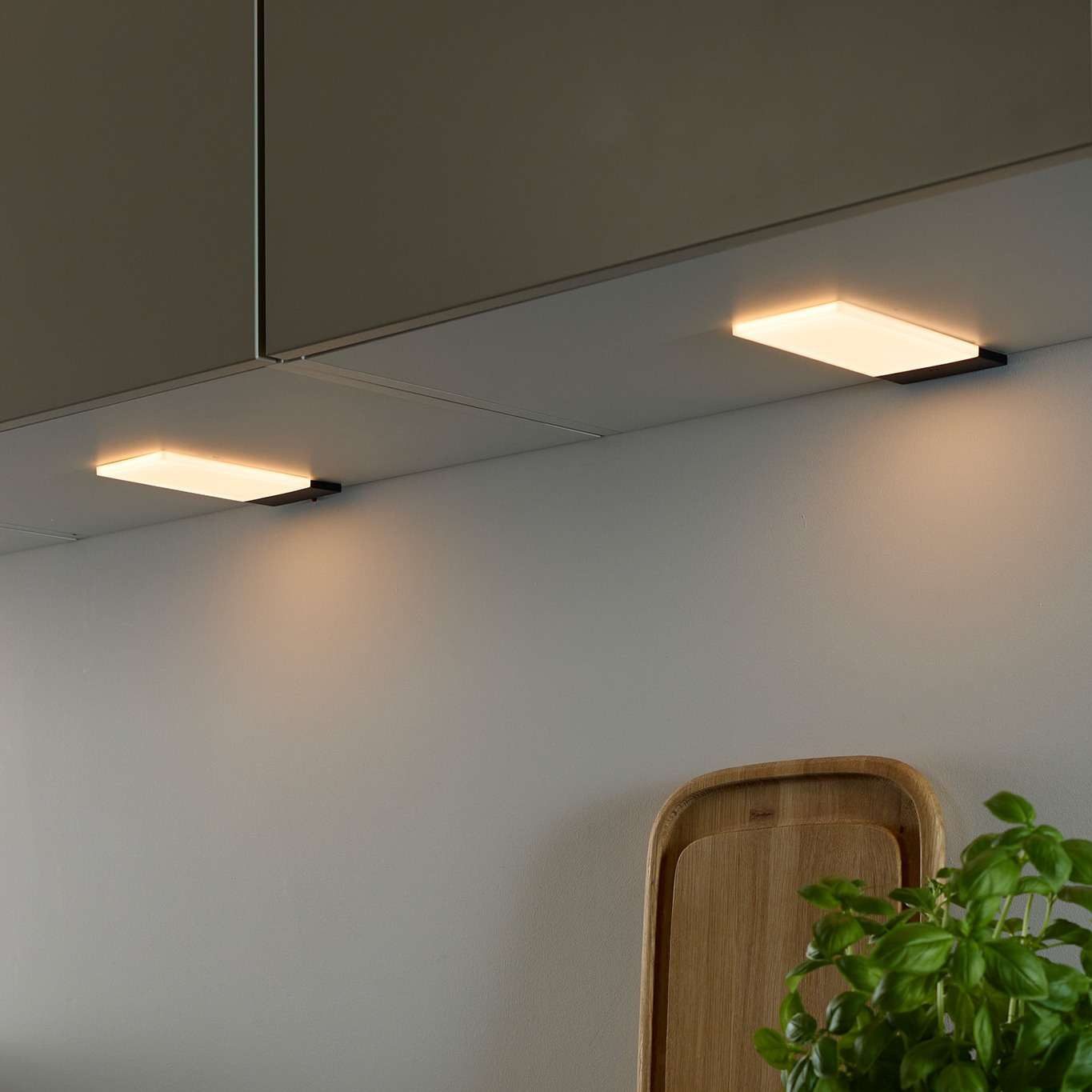 Loevschall Unterschrankleuchte Polaris Set versch. Вариантыn, Unterbauleuchte, Unterschrankleuchte, Bewegungsmelder, LED fest integriert, Warmweiß, Bewegungsmelder, LED integriert, Warmweiß, eingebaute Sensorfunktion