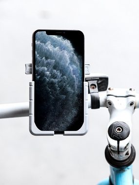 cofi1453 cofi1453® 360 Grad Verstellbarer Halterung Universal Fahrrad Handyhalterung für Rückspiegel Halter Fahrrad Fahrradhalterung für Smartphones Smartphone-Halterung