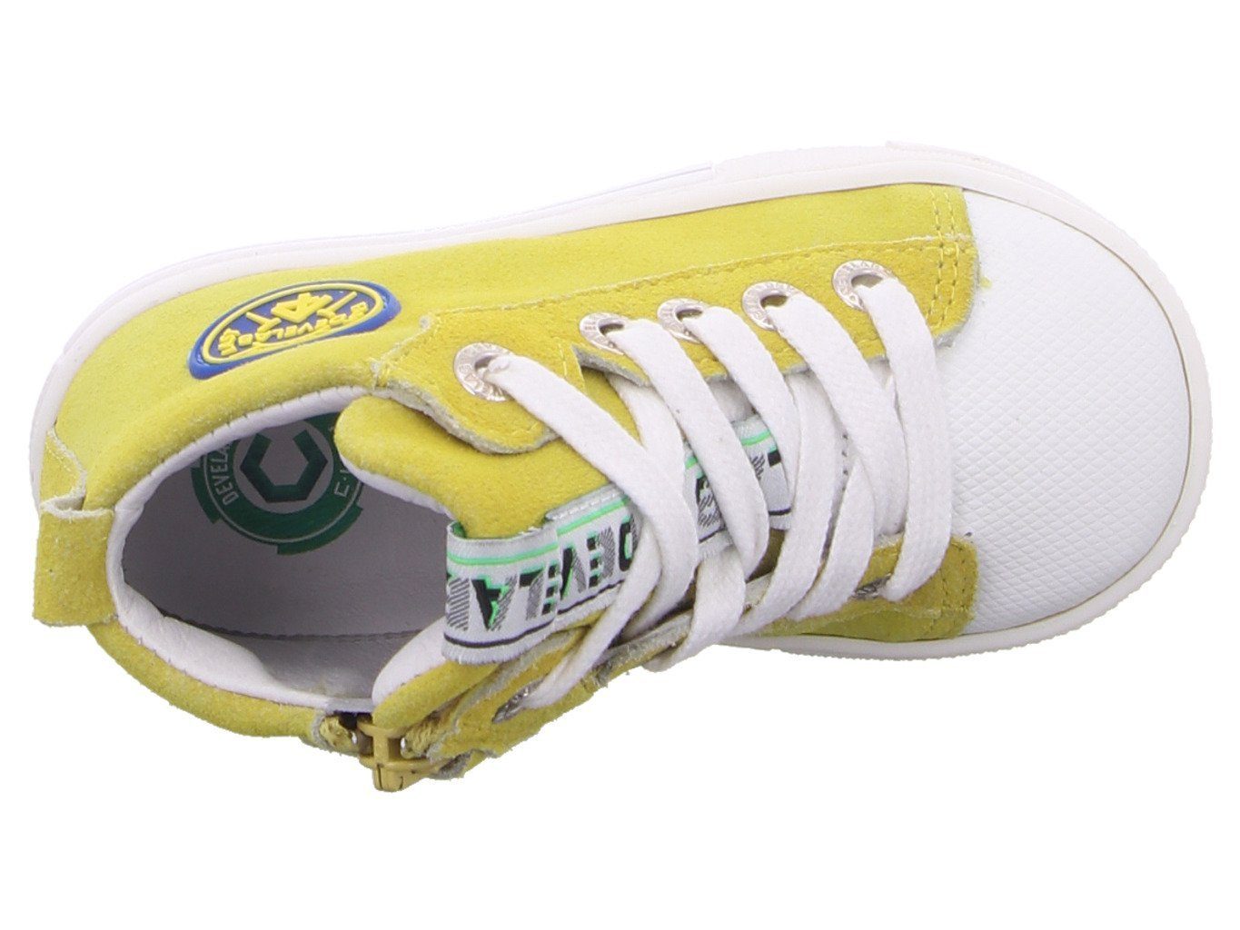 develab Boys Firststep Mid Cut Laces Lauflernschuh