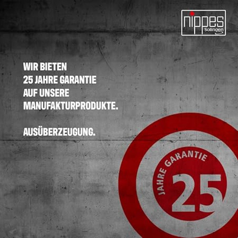 nippes Solingen Keramik-Nagelfeile 14 cm; Versiegelnde Nagelpflege; Inkl. Schutzkappe, Made in Germany