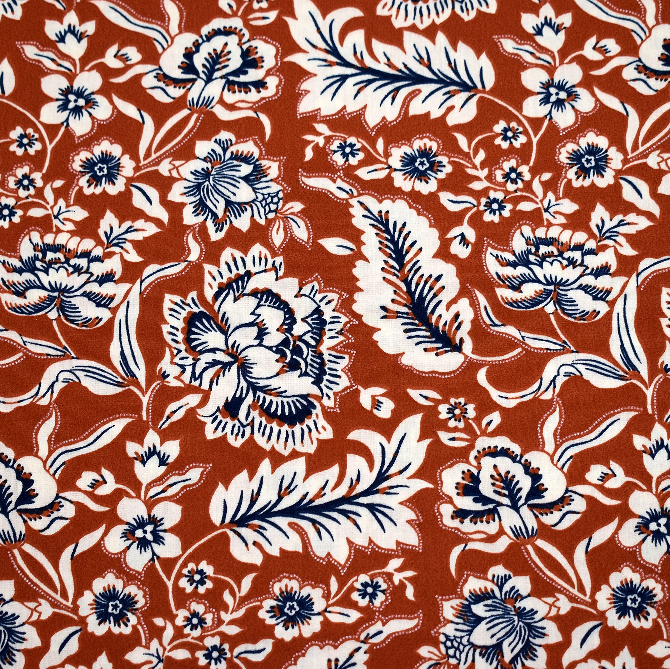 MAGAM-Stoffe Stoff "Leyla", Design Baumwollstoff aus Frankreich ÖKO-TEX Meterware ab 50cm