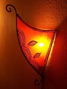 Marrakesch Orient & Mediterran Interior Wandleuchte Marokkanische Wandlampe Aladin, Marokkanische Leder Wandlampe