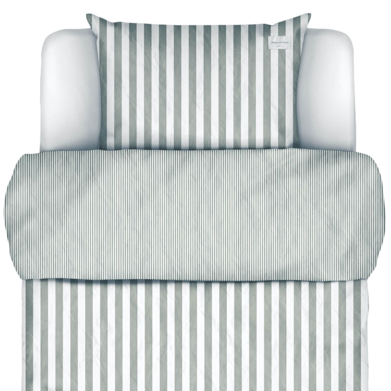 Essenza Bettwäsche Mikkeli Perkal, Perkal, 2 teilig, Gestreift, Wendeoptik günstig online kaufen