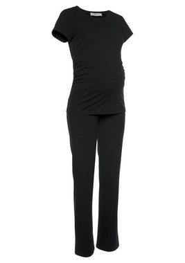 Neun Monate Umstands-Set, Für Schwangerschaft und Stillzeit (Set, 2-tlg), T-Shirt und Leggings einzeln tragbar