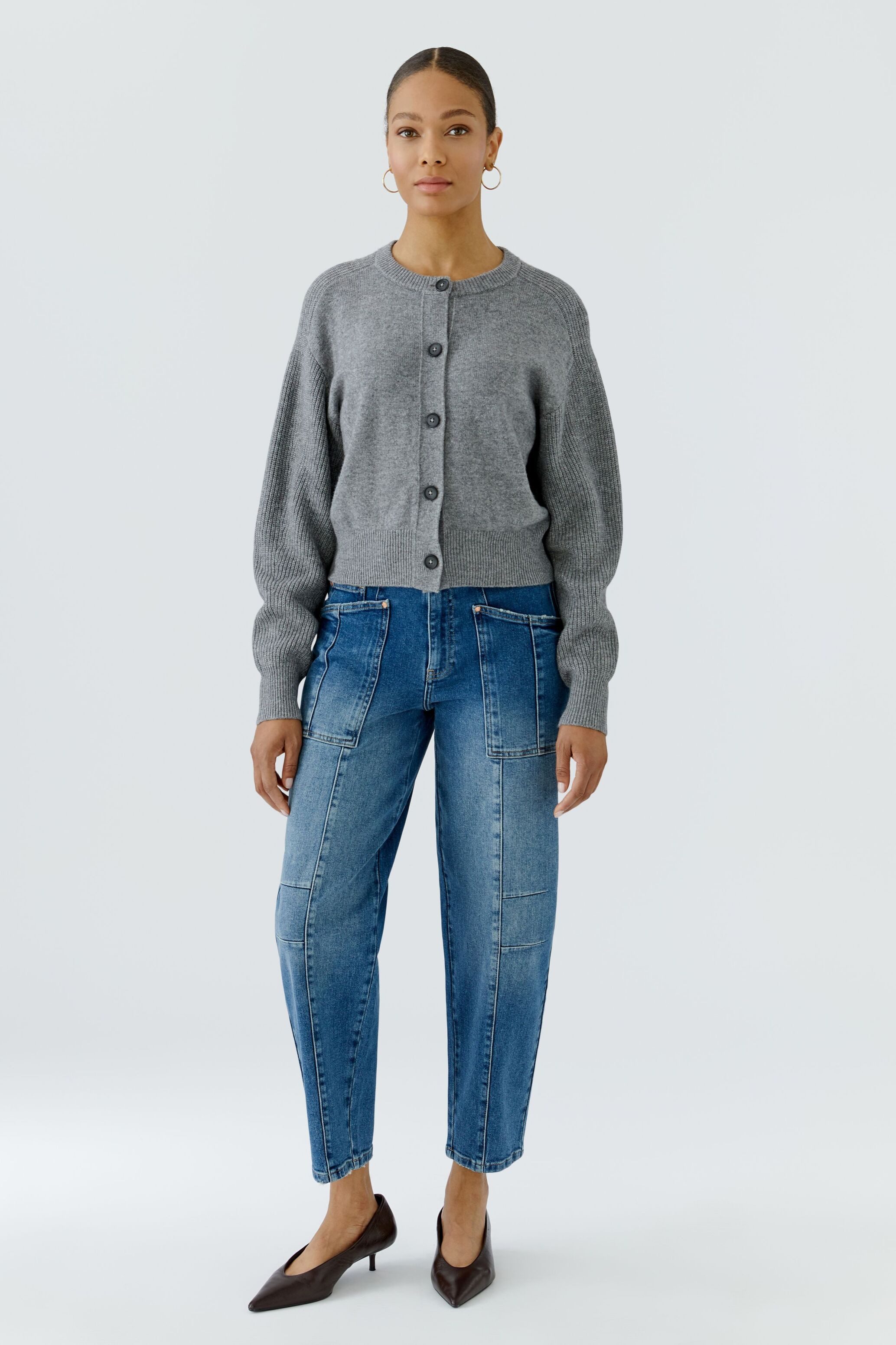 Oui Strickjacke