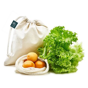 achilles Einkaufsbeutel Obst und Gemüsebeutel Wiederverwendbare Obst-Beutel Einkaufs-Taschen