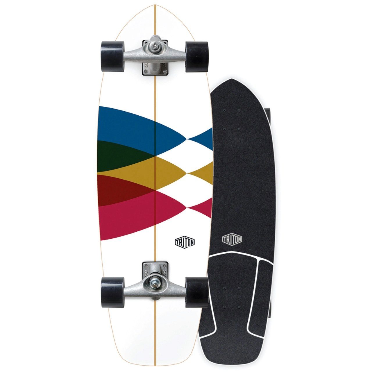 Carver Skateboards Longboard x Triton Spectral CX 30', Surfskate Komplettboard