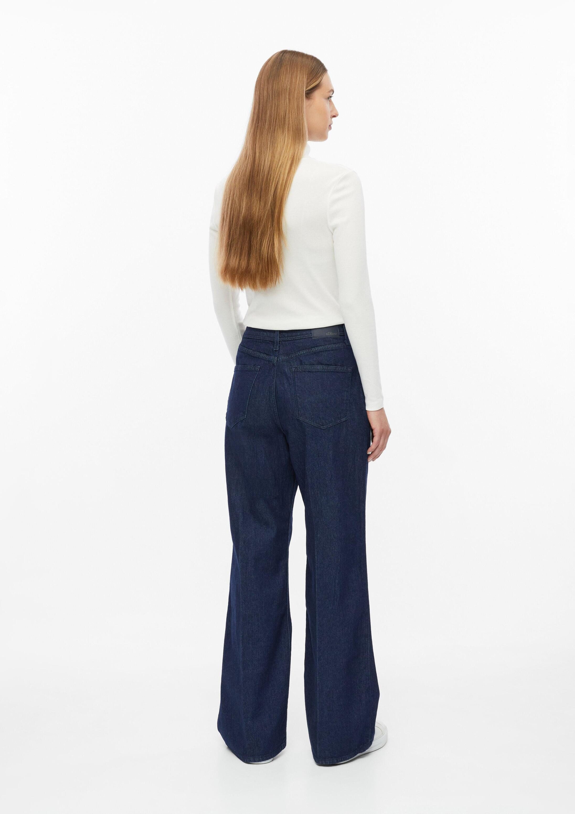 s.Oliver Weite Jeans Jeans-Hose SURI Jeans Suri / Regular Fit / High Rise / Wide Leg – Bild 3 von 5