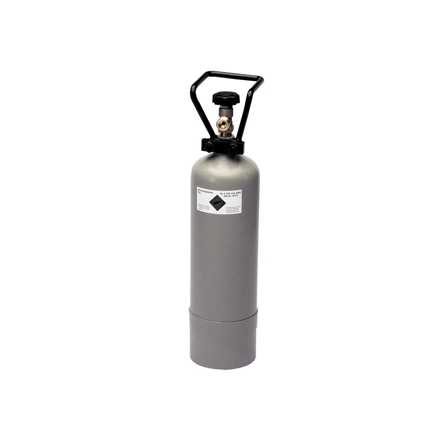 ich-zapfe CO₂-Zylinder CO2 Flasche, Kohlensäureflasche, Gasflasche CO2 - 2,0 kg