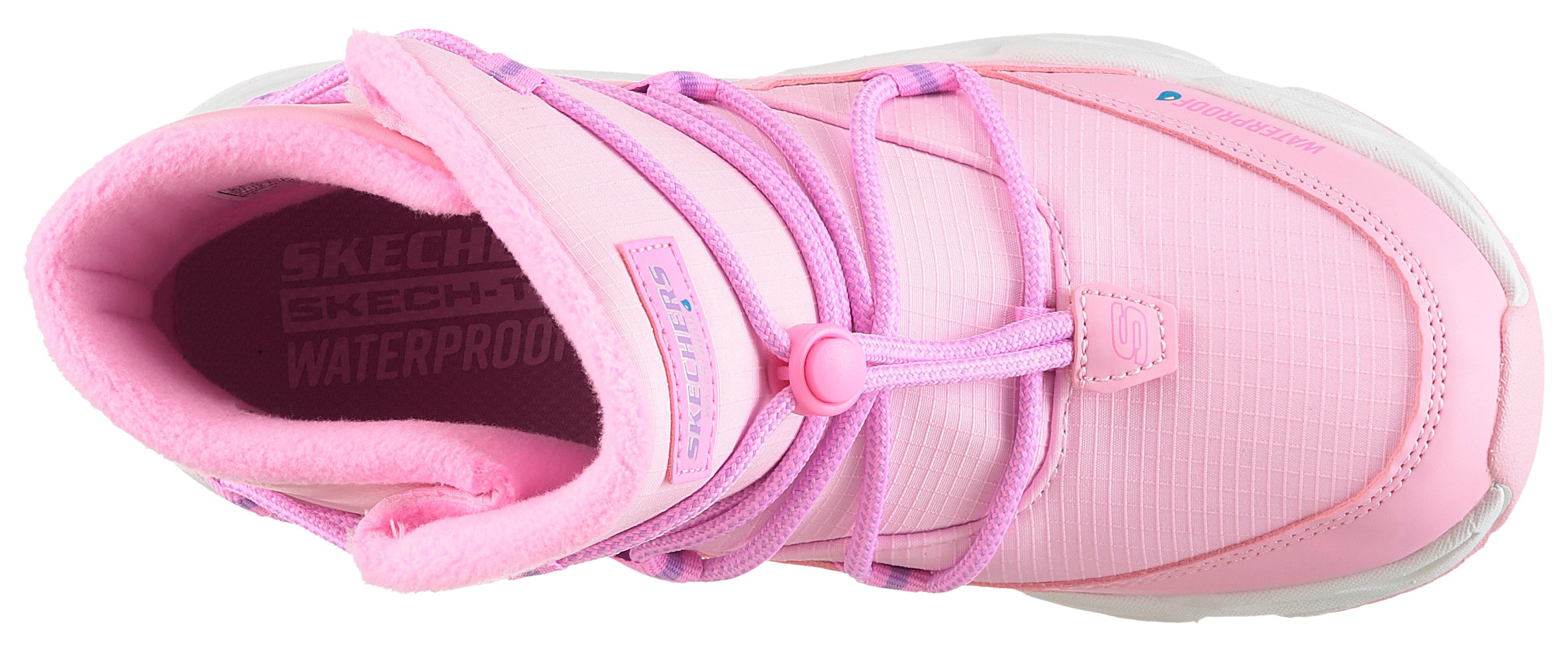 Skechers TURBO TREAD Schlupfboots Winterboots mit Gummizug, Größenschablone zum Download