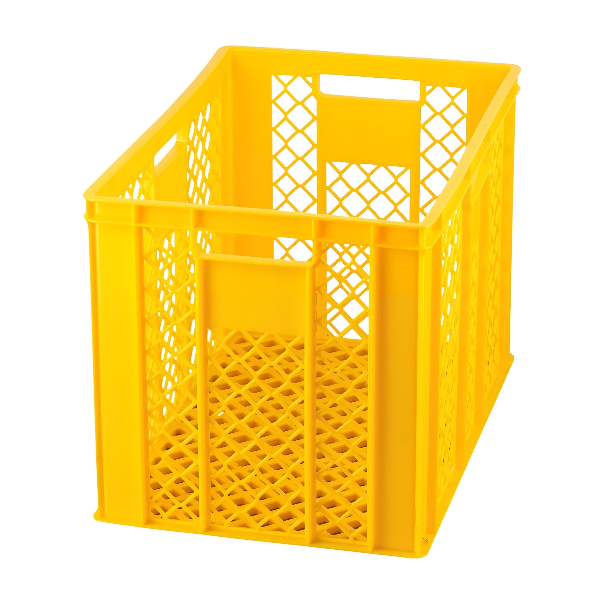 Logiplast Stapelbox Stapelbox 4 Bäckerkisten 600 x 400 x 410 mm und 1 Transportroller