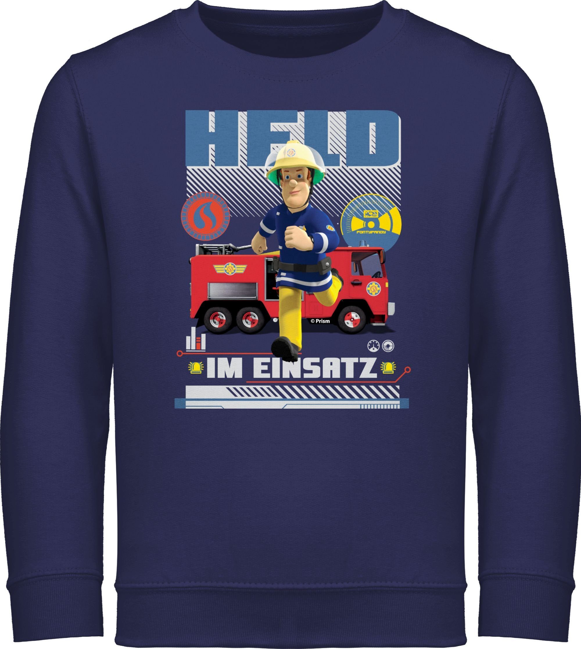 Sweatshirt Held im Einsatz