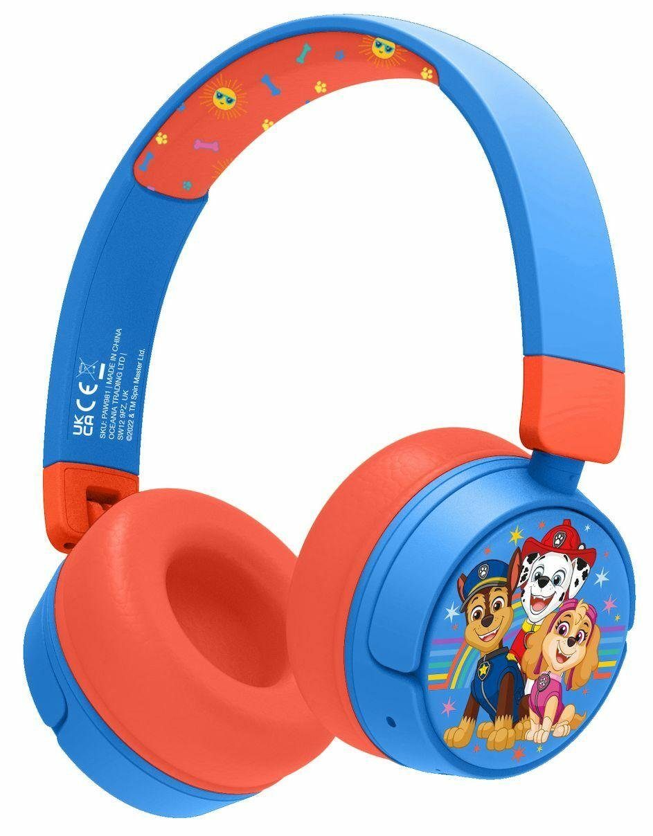 OTL Paw Patrol Bluetooth Kinder Kopfhörer Bluetooth-Kopfhörer (Bluetooth,  3,5-mm-Audio-Sharing-Kabel im Lieferumfang enthalten)