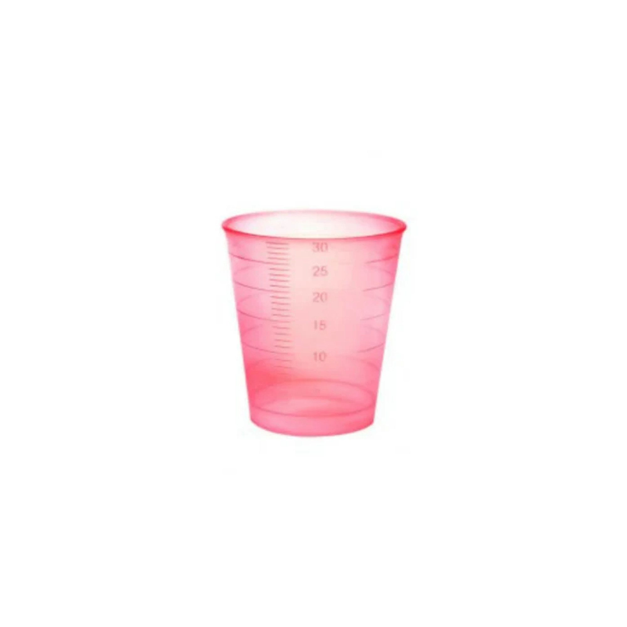 MediTrade Pillendose Meditrade - Einmal-Medizinbecher - 30 ml graduiert