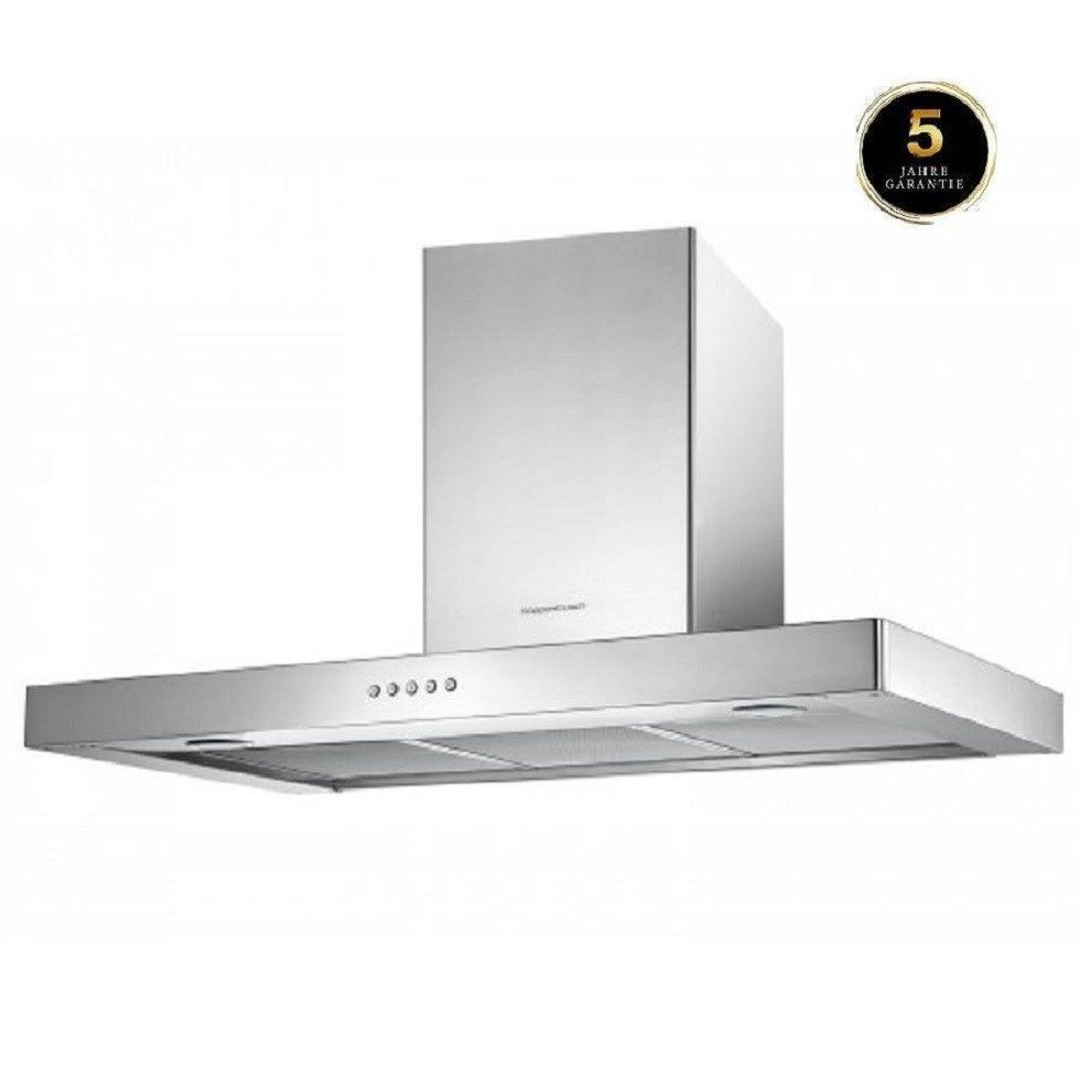 Küppersbusch Wandhaube DW9340.1E DW9340.1E, Wandhaube, 90cm, Edelstahl, Elektr. Drucktastenbedienung, 750m3/h, LED
