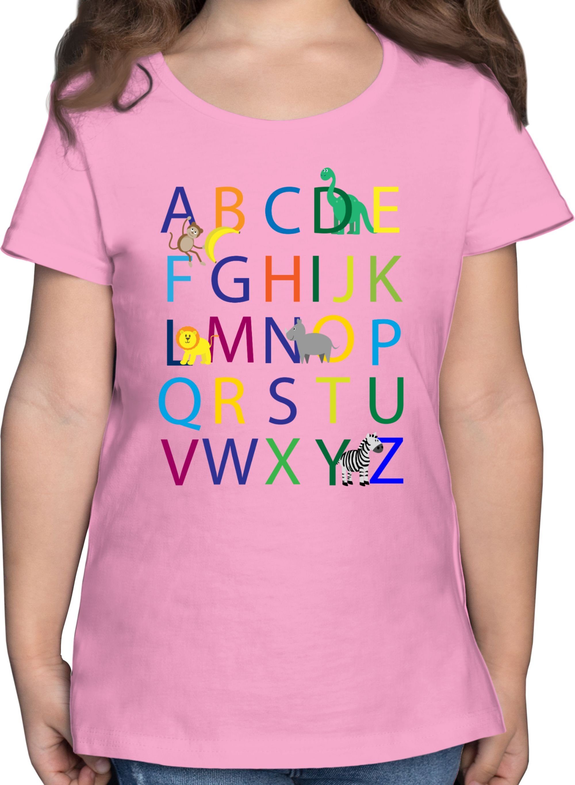 T-Shirt ABC Einschulung