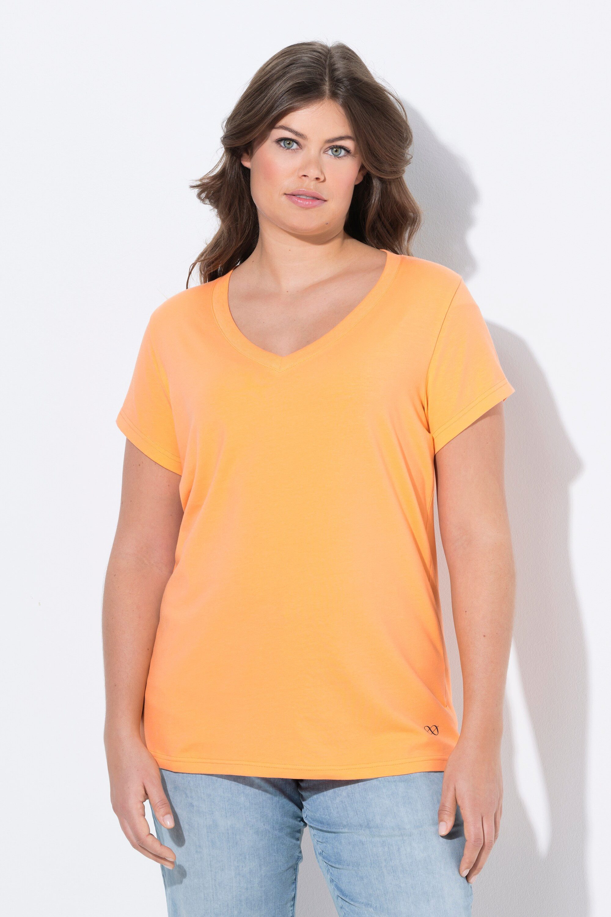 Laurasøn T-Shirt T-Shirt V-Ausschnitt 1/2 Arm günstig online kaufen