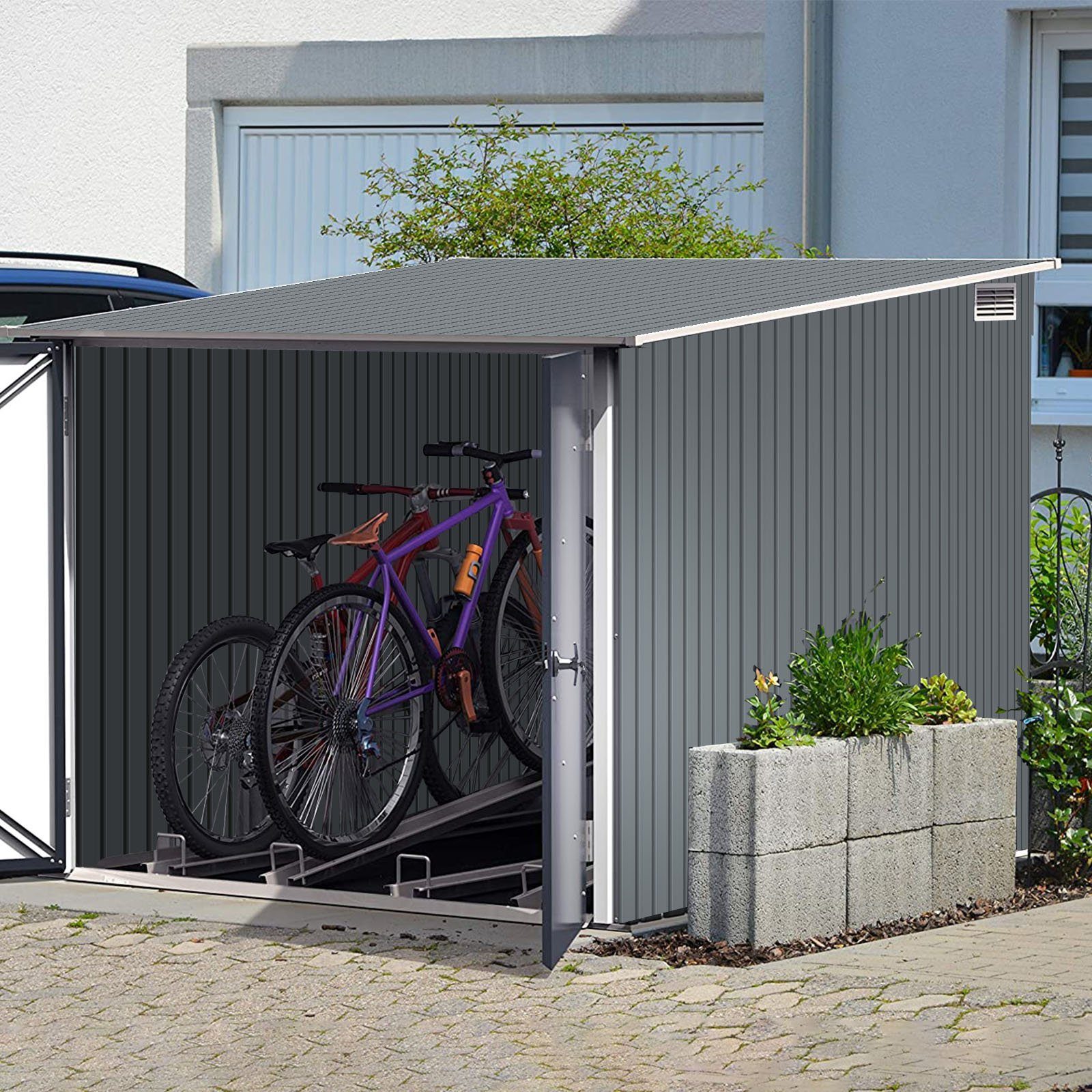 Mondeer Gartenhaus Wellplatten (12tlg), BxT 45.00x115.00 cm