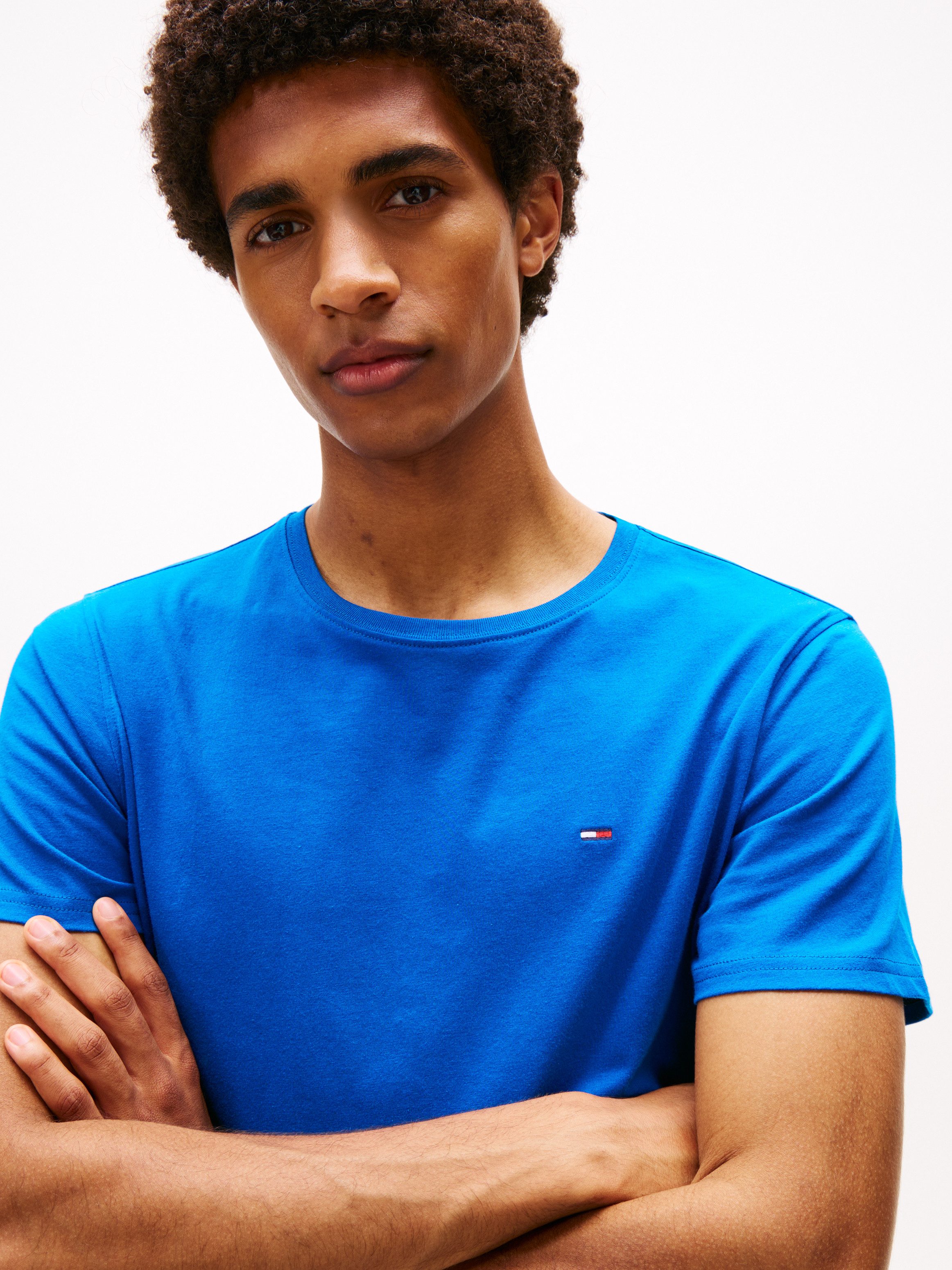 Tommy Jeans T-Shirt TJM ESSENTIAL SOLID TEE mit Rundhalsausschnitt und deze günstig online kaufen