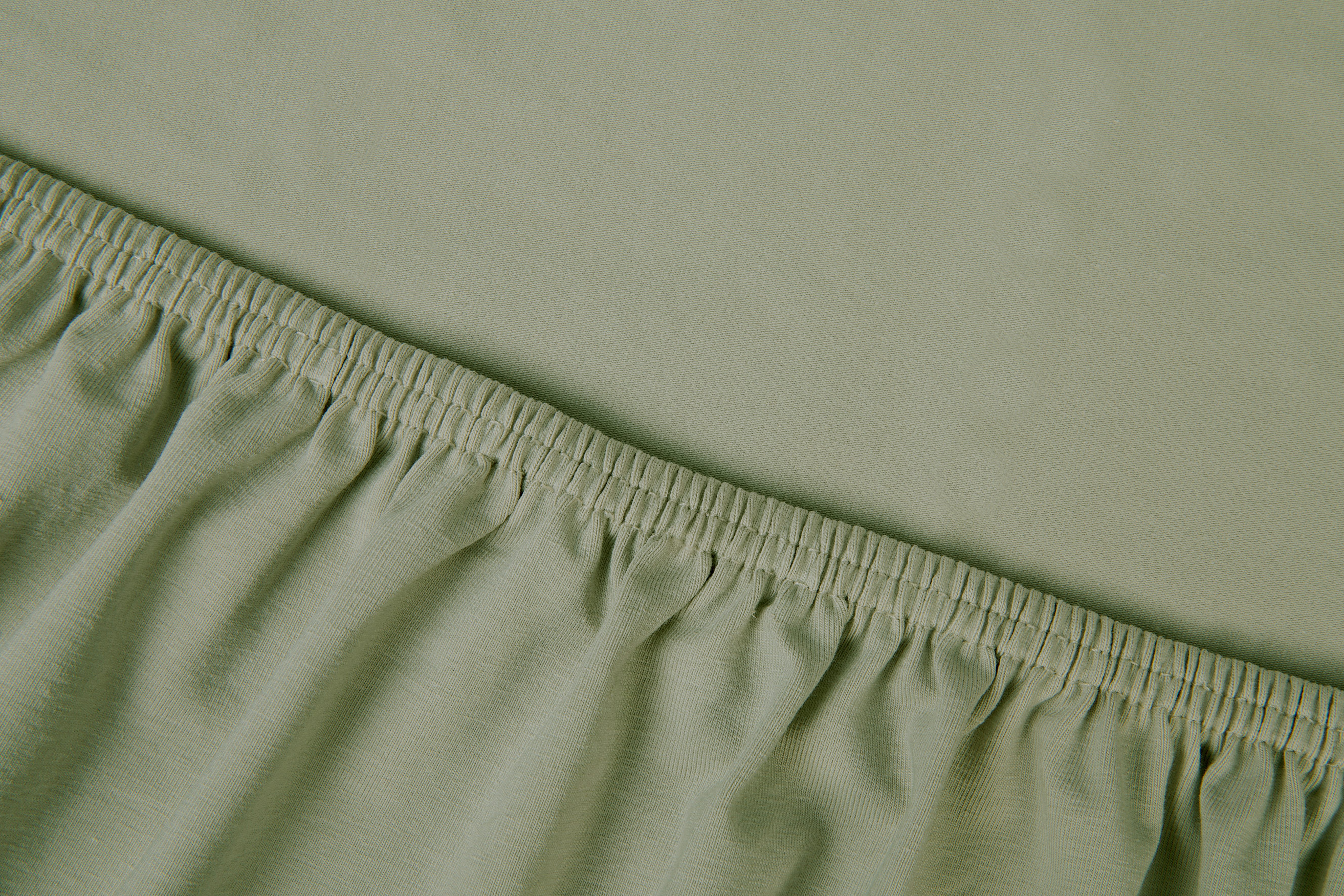 Kayori Spannbettlaken Edo, Mako-Satin, Gummizug: rundum, günstig online kaufen
