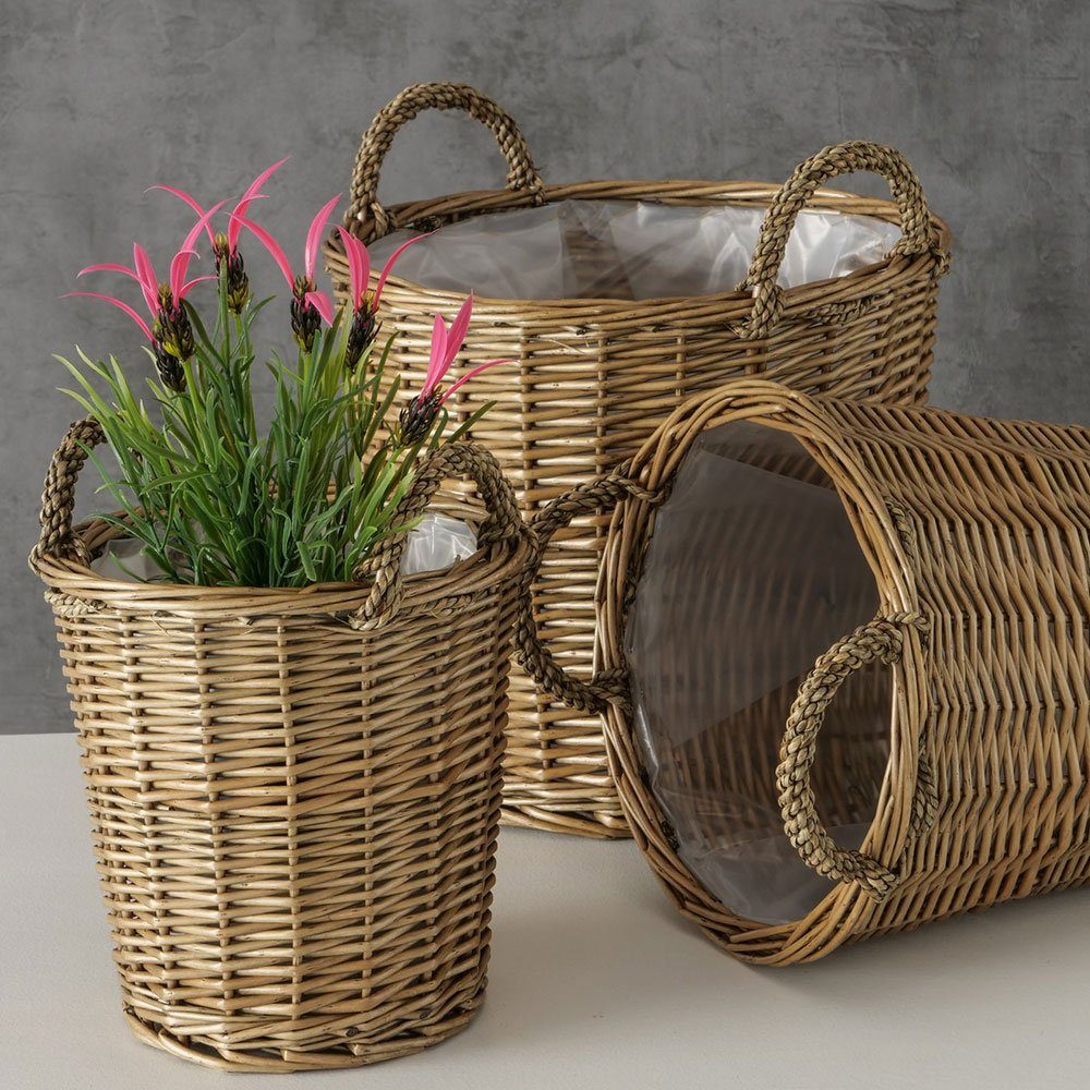 BOLTZE Blumentopf, Pflanzkorb Blumentopf Pflanzgefäße Handgefertigt