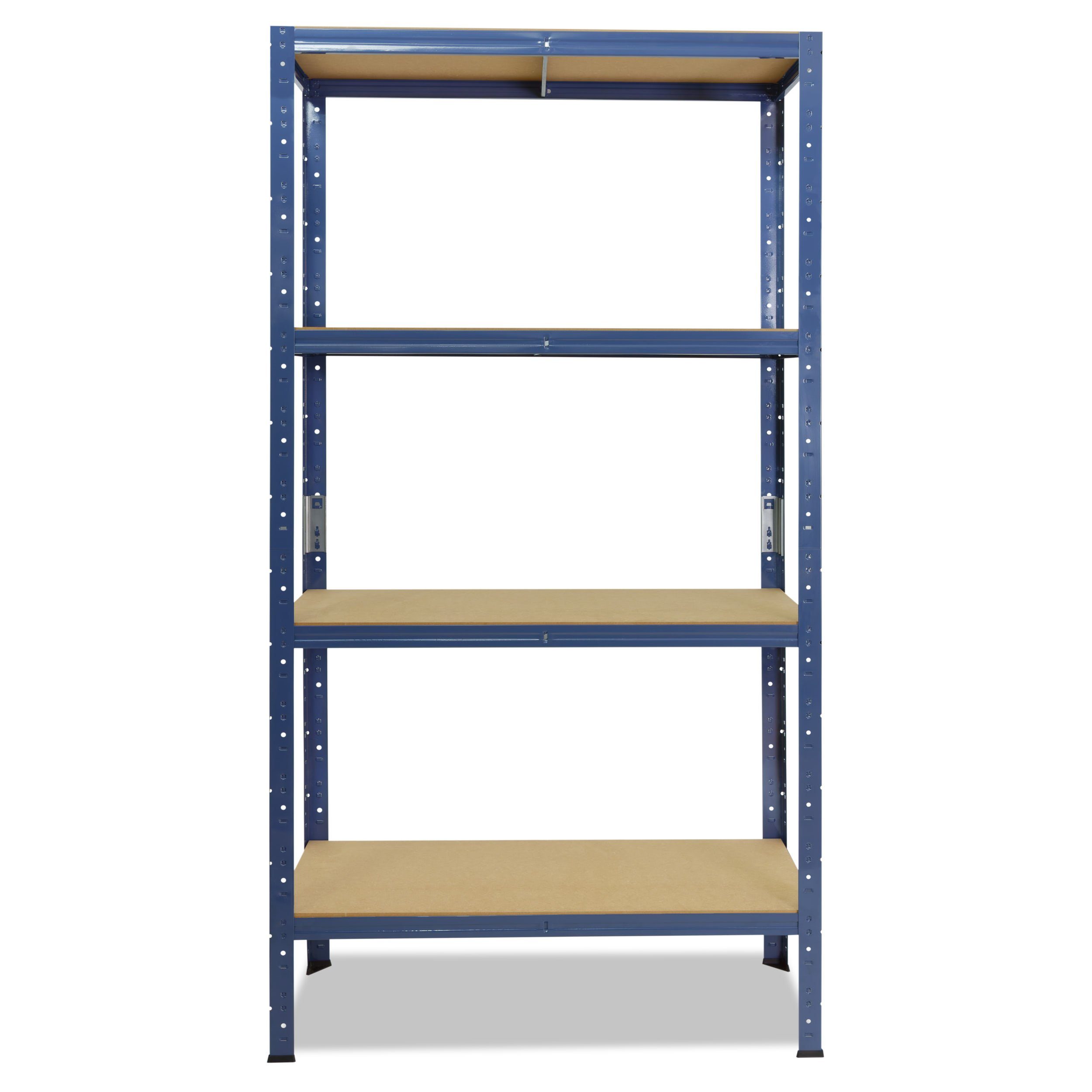 shelfplaza Kellerregal, oder 180x110x30cm blau, Tragkraft Lagerregal, Metall Garagenregal, 175kg als Metallregal Böden, Steckregal HOME, Werkstattregal 4 mit Schwerlastregal mit