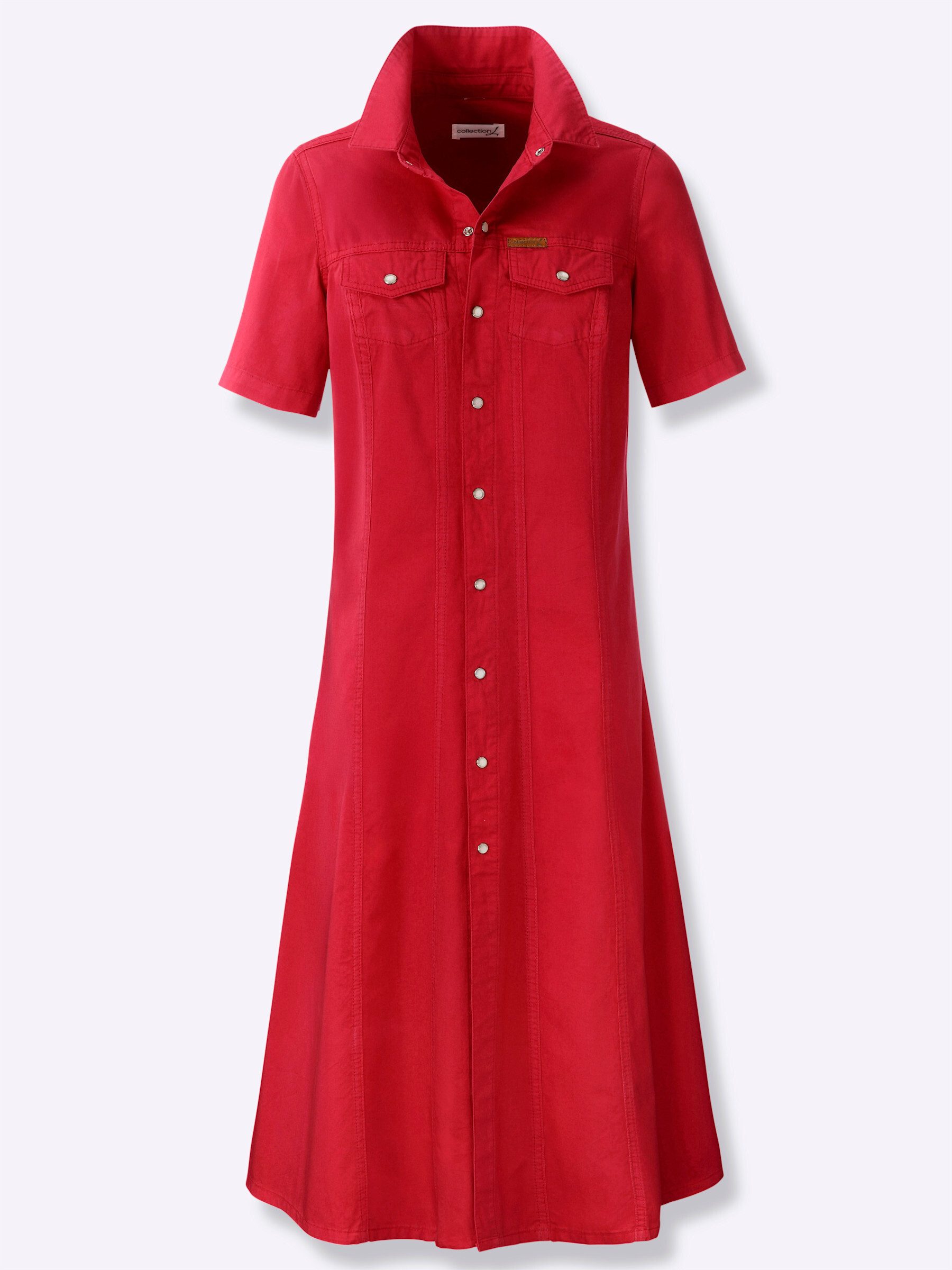 Witt Etuikleid Jeans-Kleid Kurzarm