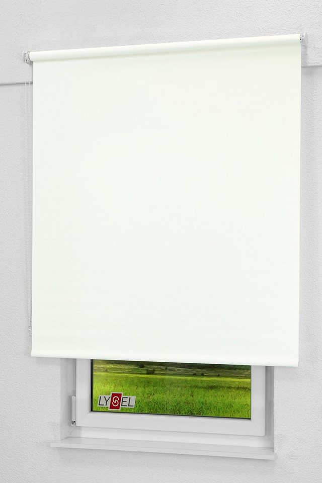 Rollo Qualitätsrollo Tageslicht, LYSEL®, blickdicht, HxB 190x43cm