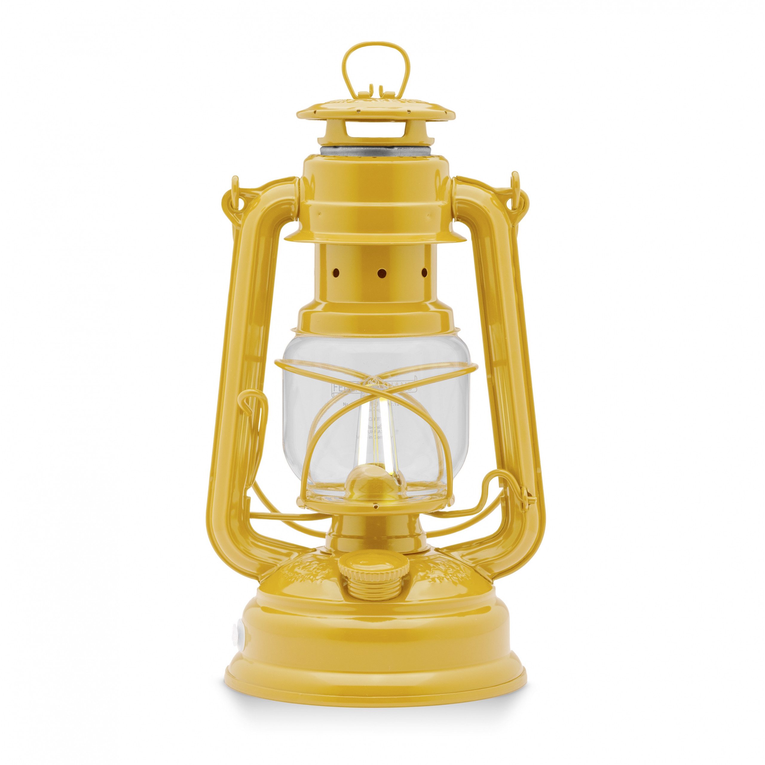 Feuerhand Gartenleuchte Feuerhand LED Laterne Baby Special 276 Signal Yellow Dimmbar