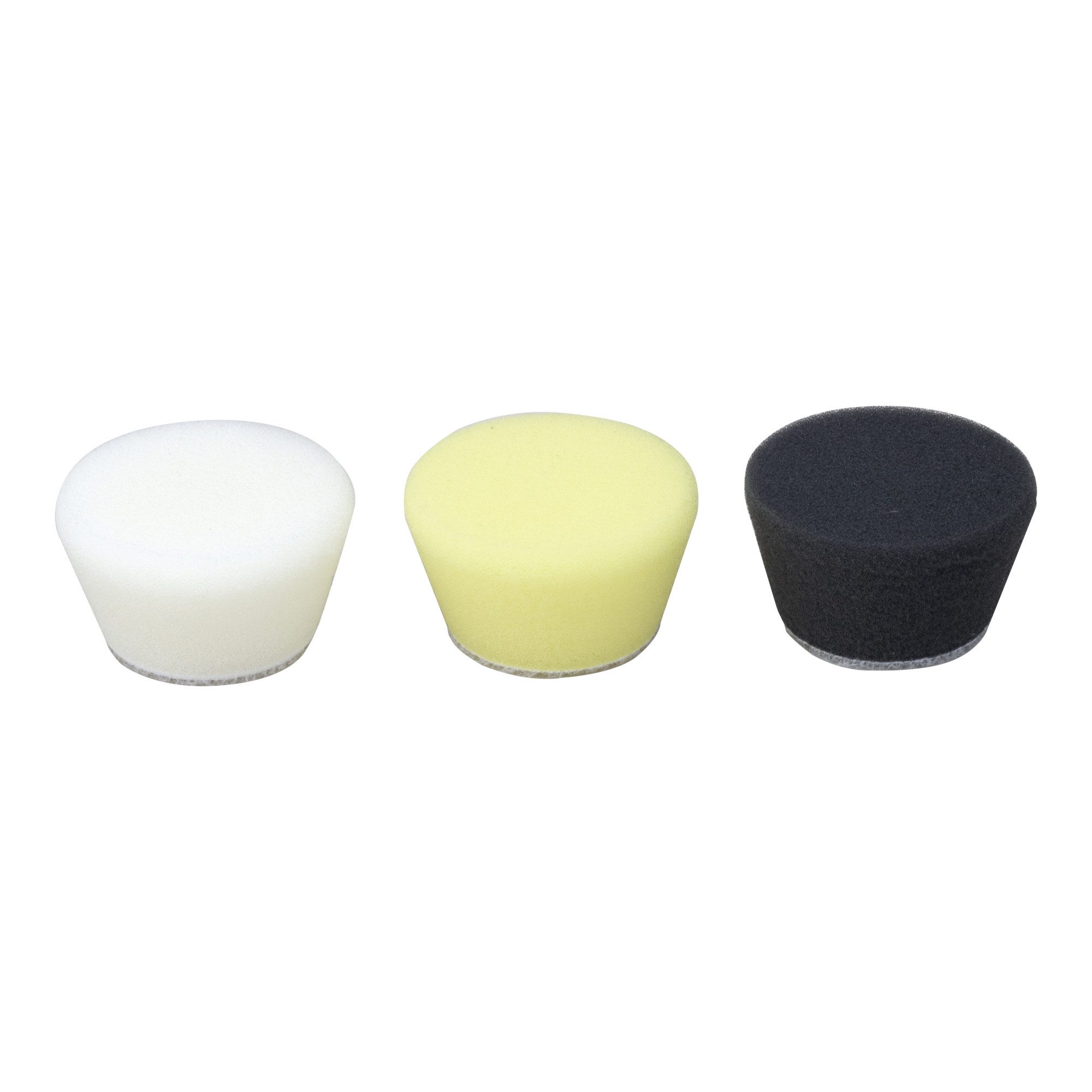 PROXXON INDUSTRIAL Polierpad Proxxon Polierschwamm konisch Ø 50 mm, mittel (gelb), 2 Stück 2 Stk