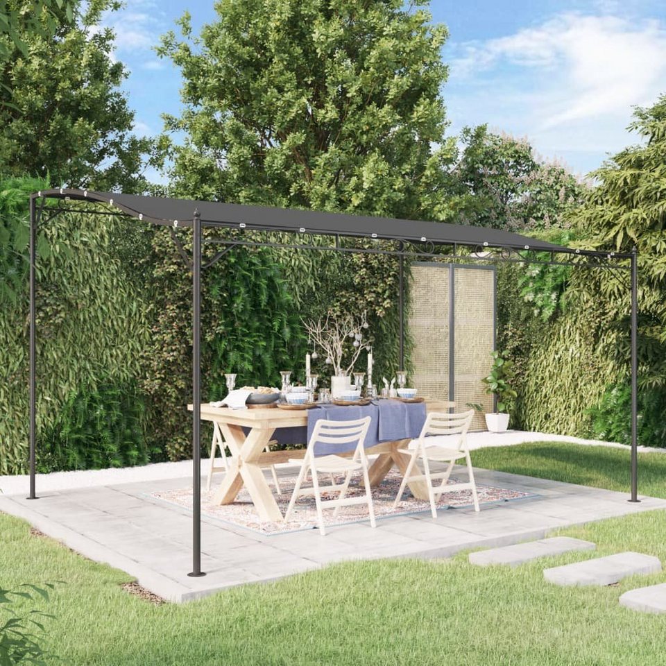 vidaXL Partyzelt »Markise Anthrazit 4×3 m 180 g/m² Stoff und Stahl«