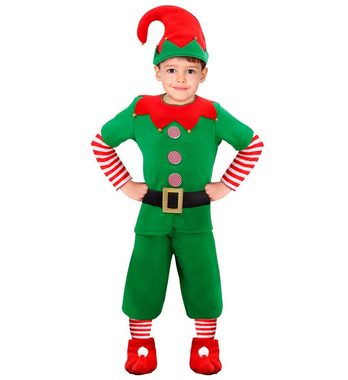 Widmann S.r.l. Kostüm Wichtel Weihnachtselfen Kinderkostüm - Santas klei