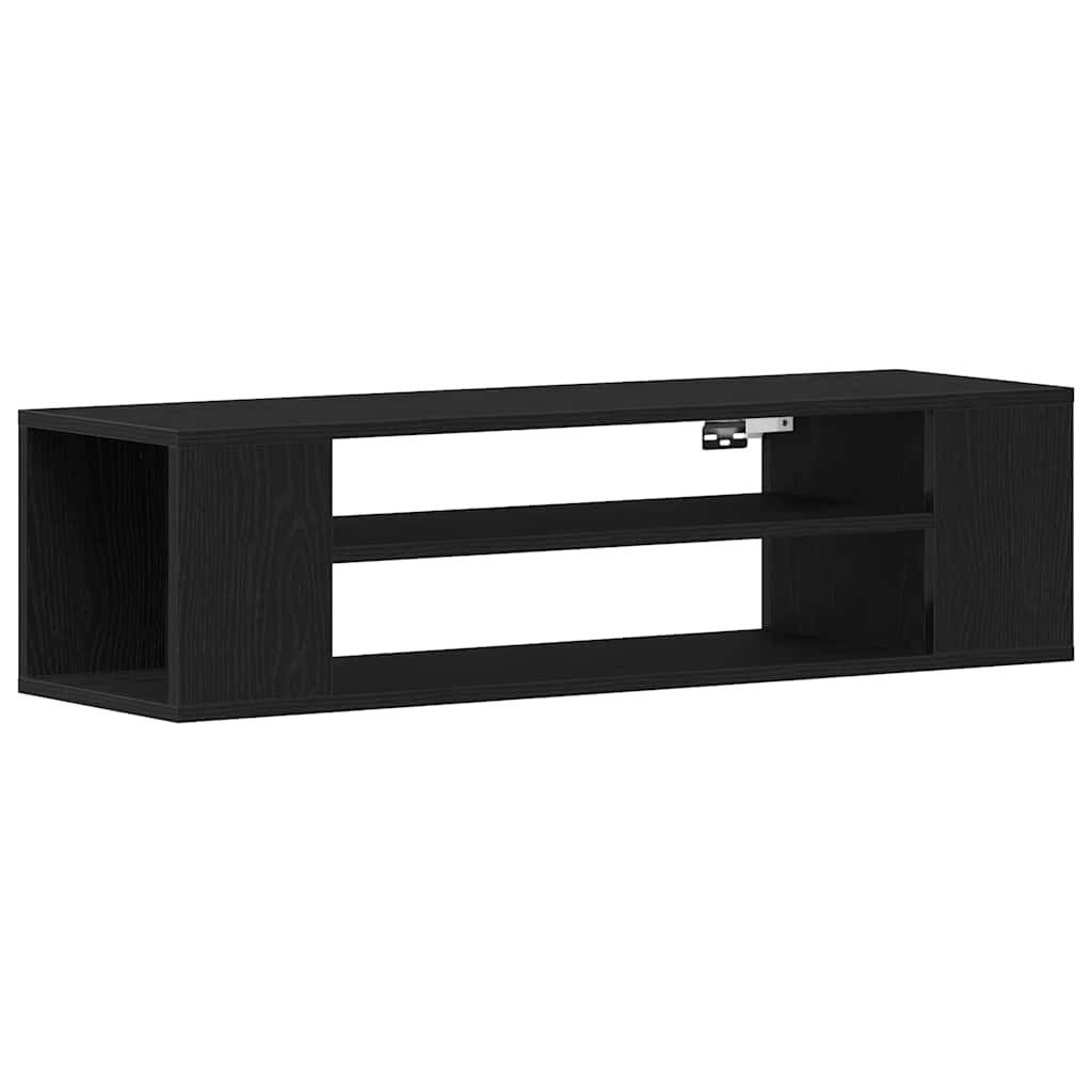 vidaXL TV-Schrank TV-Schränk Schwarz Eichen-Optik 100 x 30 x 26,5 cm (1-St) günstig online kaufen