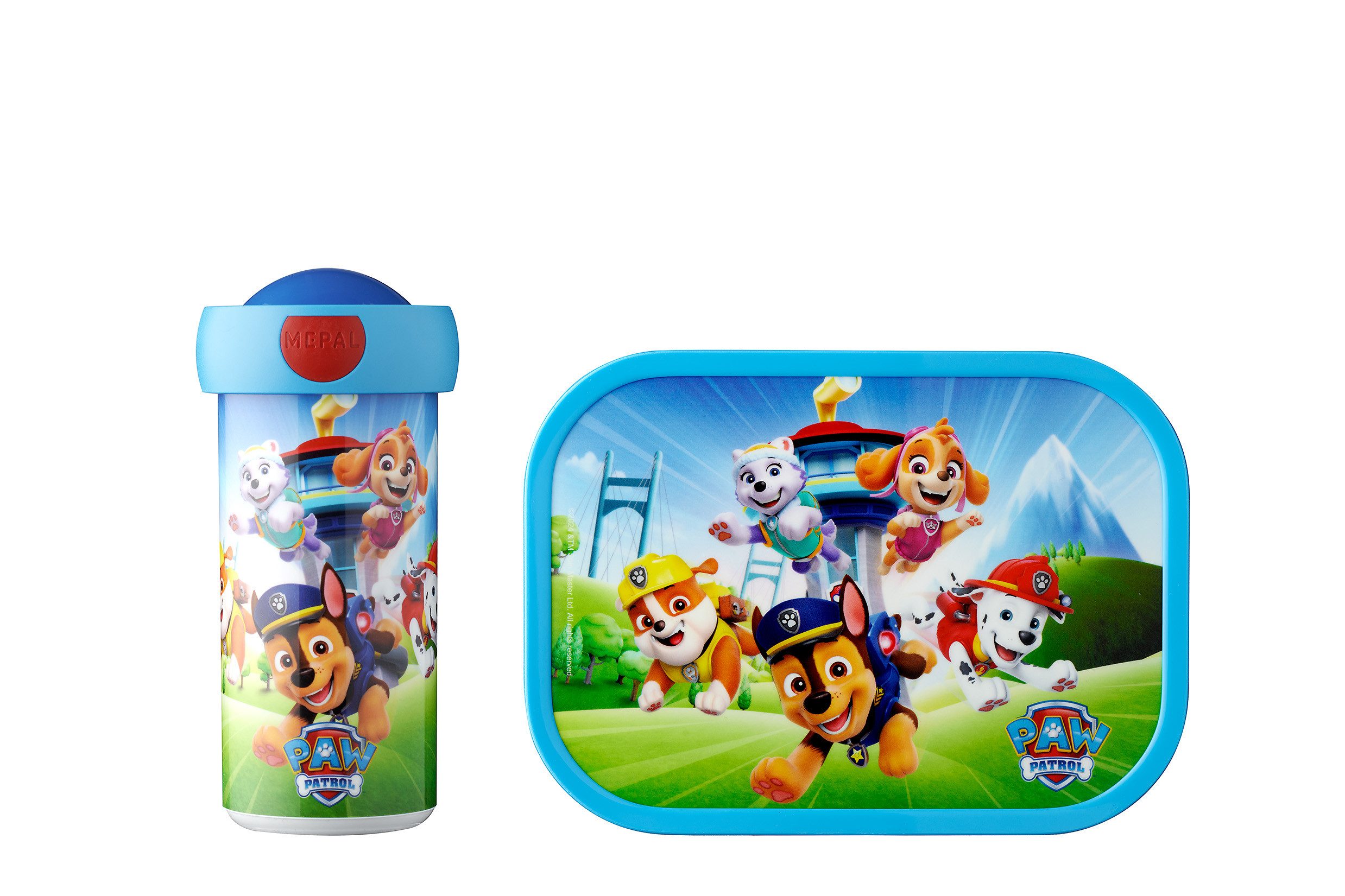 Mepal Lunchbox Mepal Campus 300 + 750 ml Pausenset - Paw Patrol Pups