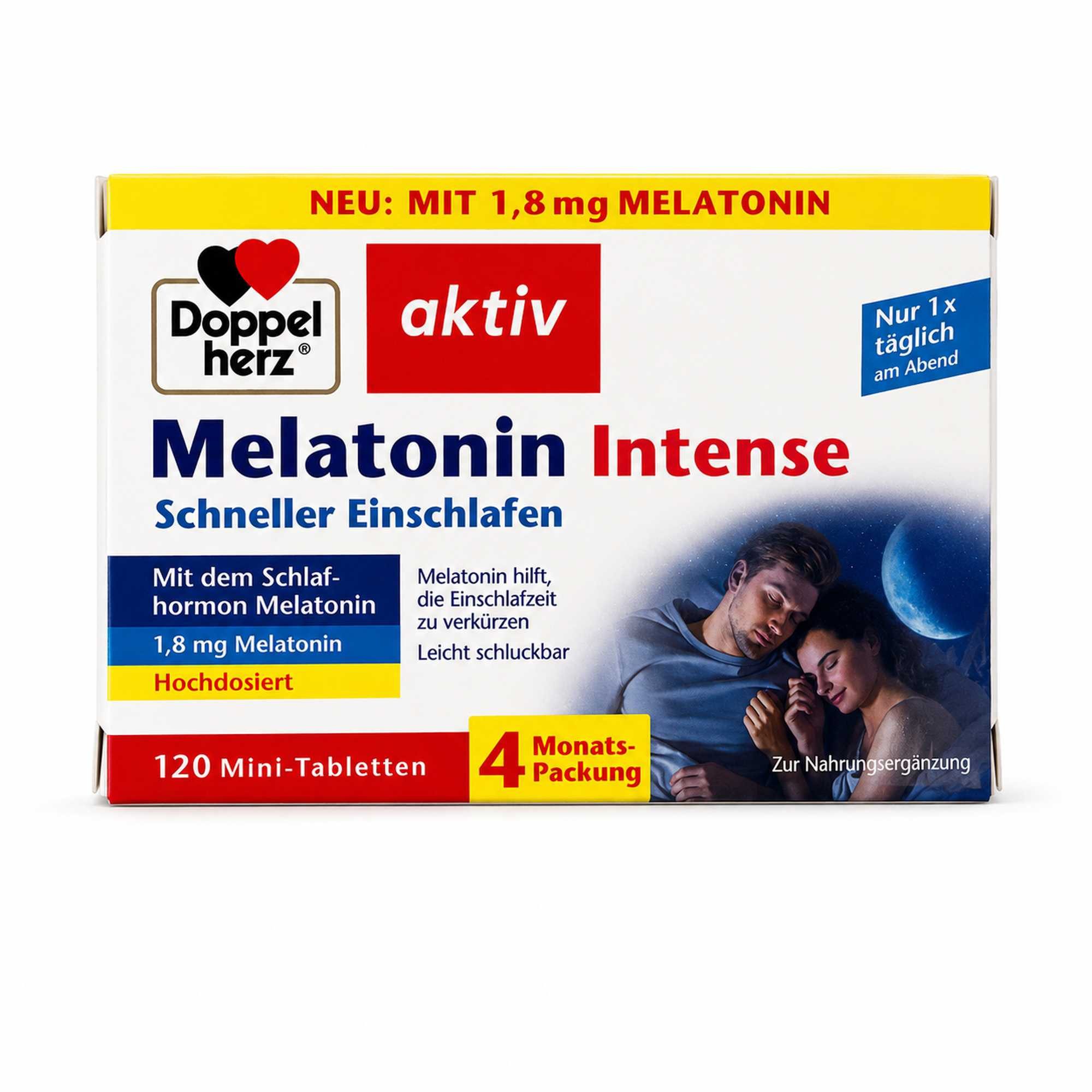 Queisser Pharma GmbH & Co. KG DOPPELHERZ Melatonin Tabletten Tabletten