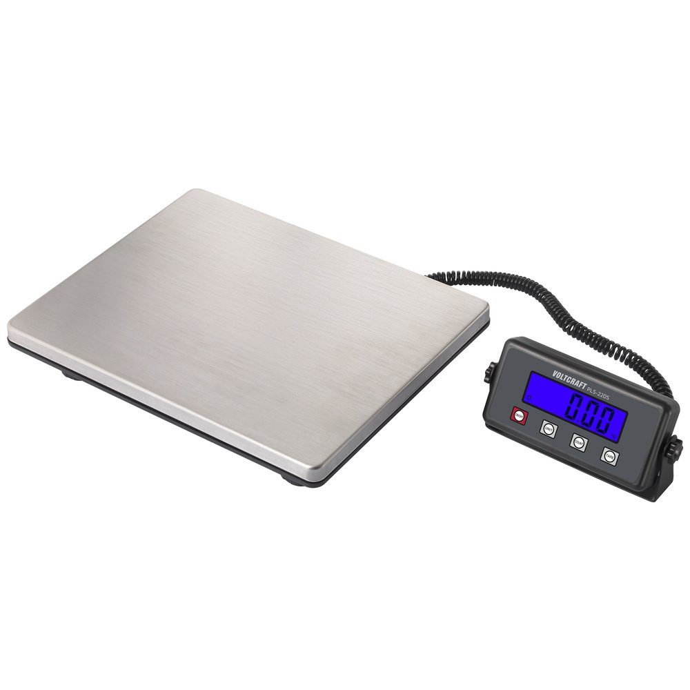VOLTCRAFT Kofferwaage VOLTCRAFT PLS-220S Plattformwaage Wägebereich (max) 200 kg Ablesbark, (PLS-220S)
