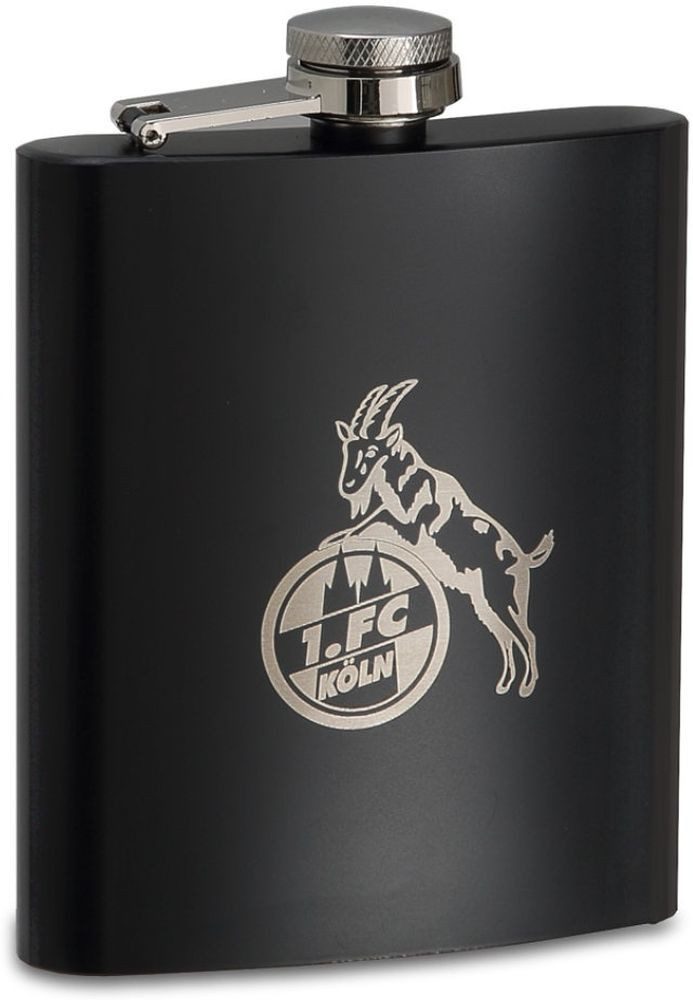 1. FC Köln Trinkflasche Flachmann Logo