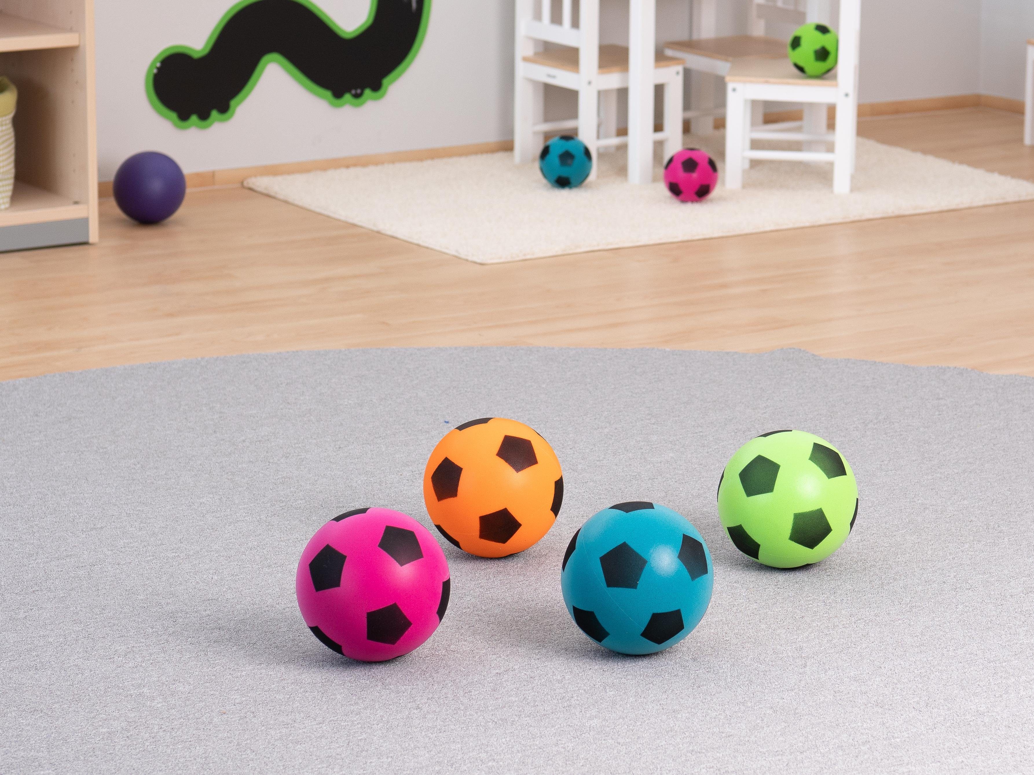 Kinder-Softball Softbälle Softball weicher Betzold Sport Spielball - Schaumstoffball 4er-Set