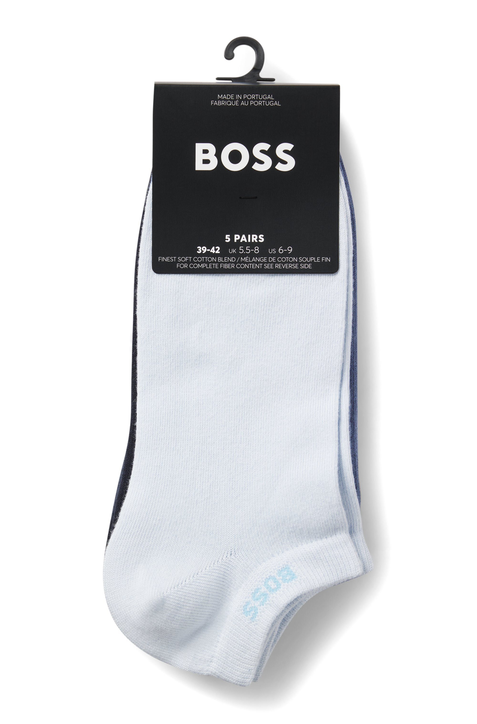 BOSS Sneakersocken 5P AS Uni CC (Packung, 5-Paar) mit BOSS Label günstig online kaufen