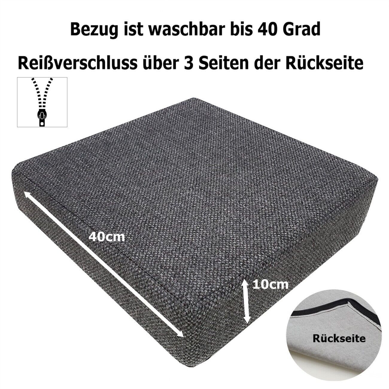 Brilliant Therapiekissen / Stuhlerhöhung / Grobgewebt / Bodenkissen / Stuhlkissen