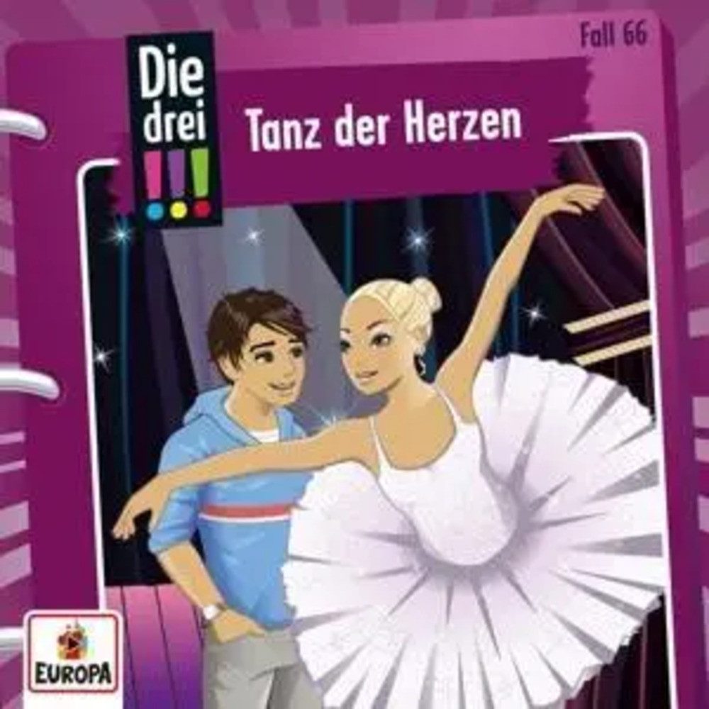 Hörspiel Die drei !!! 66: Tanz der Herzen