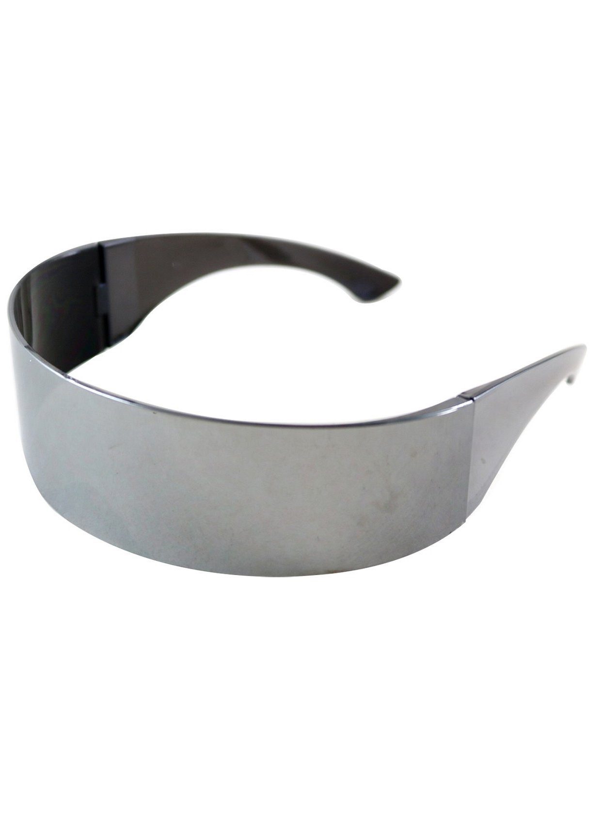 Kostüm Visierbrille schwarz