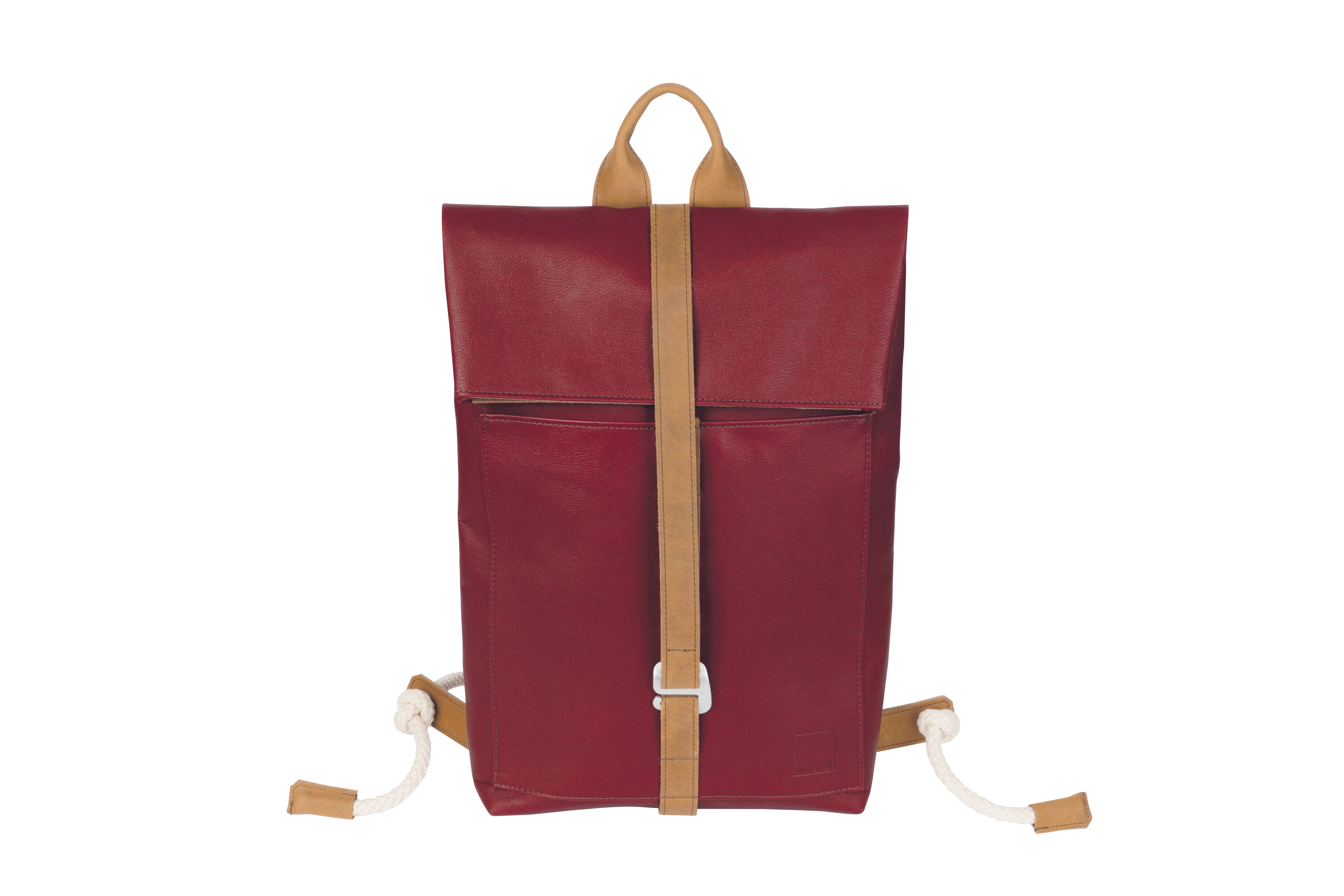 TimeTEX Laptoprucksack TimeTEX Lehrer-Rucksack "Sacci Pure" aus Apfelleder