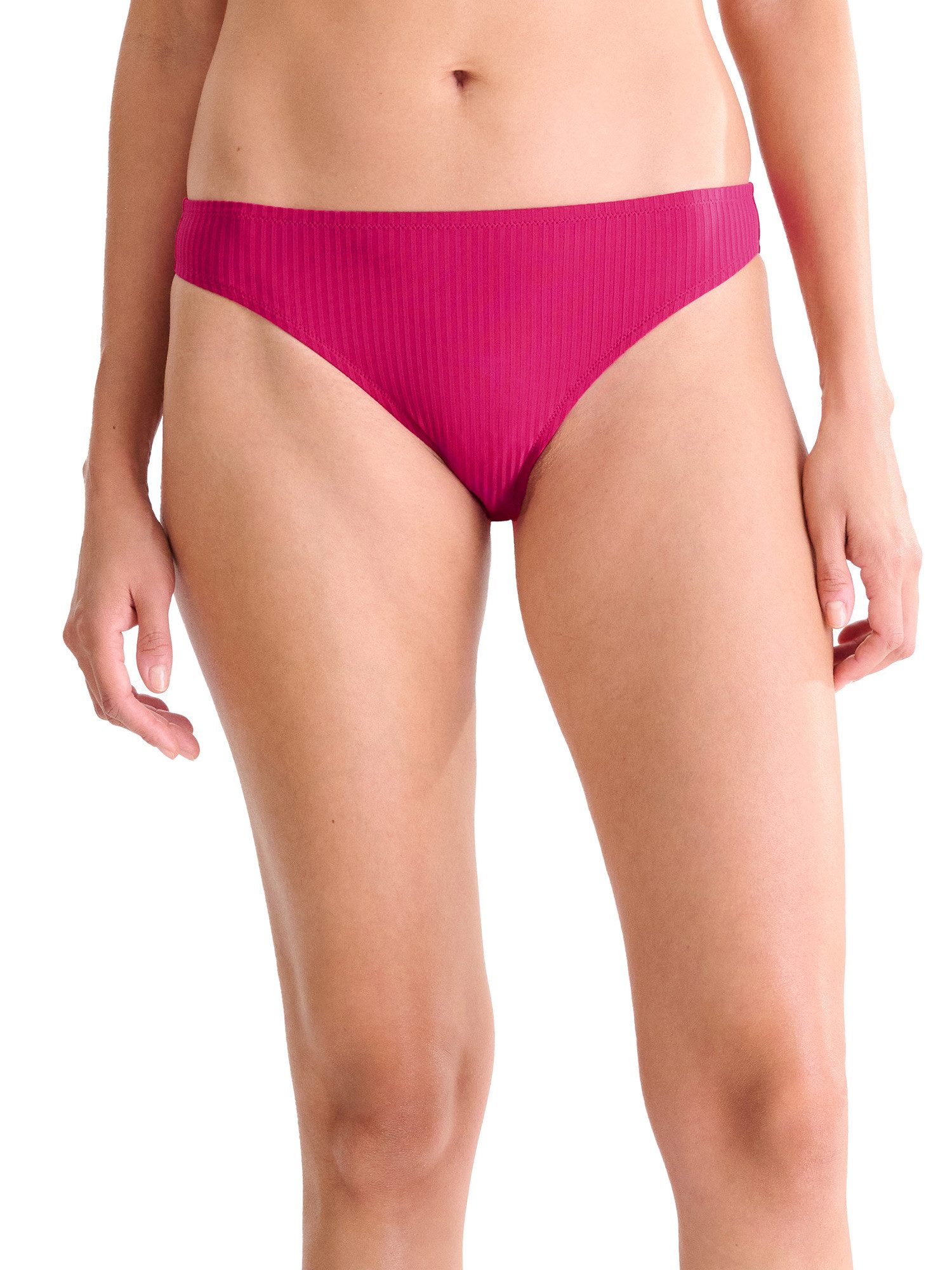 Lisca Bikini-Hose Bikini-Slip Florida (Stück, 1-St) klassisch geschnittener Slip, Clean-Chic Doppelripp Optik