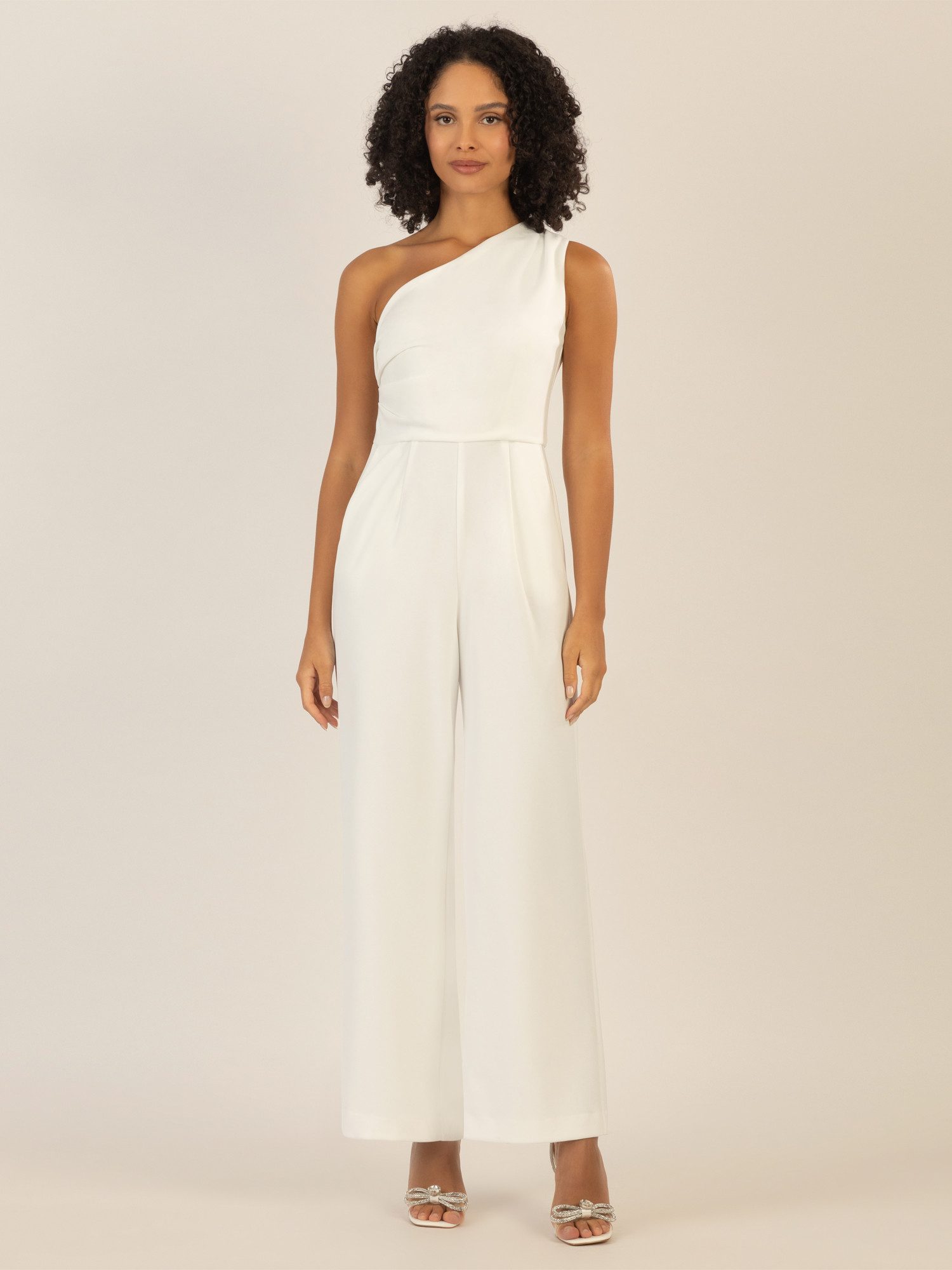 Apart Jumpsuit aus einer leicht strukturierten günstig online kaufen