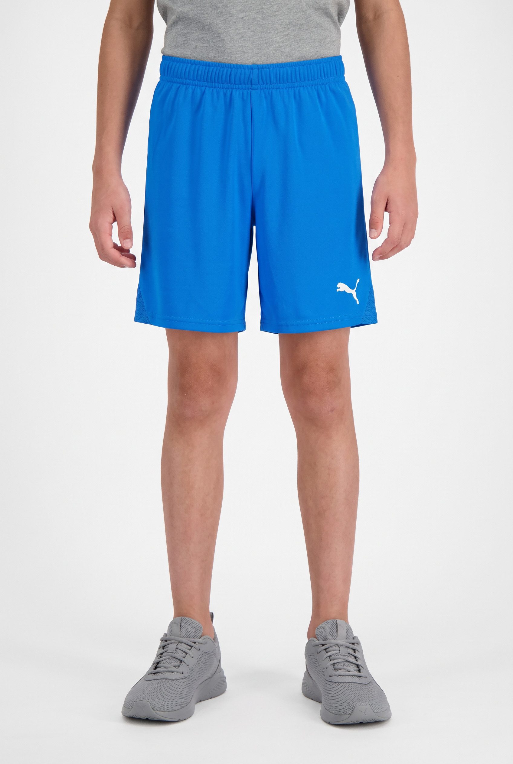 PUMA Trainingsshorts TEAMGOAL SHORTS JR aus leichtem Interlock-Material, kniefrei, sportlicher Stil