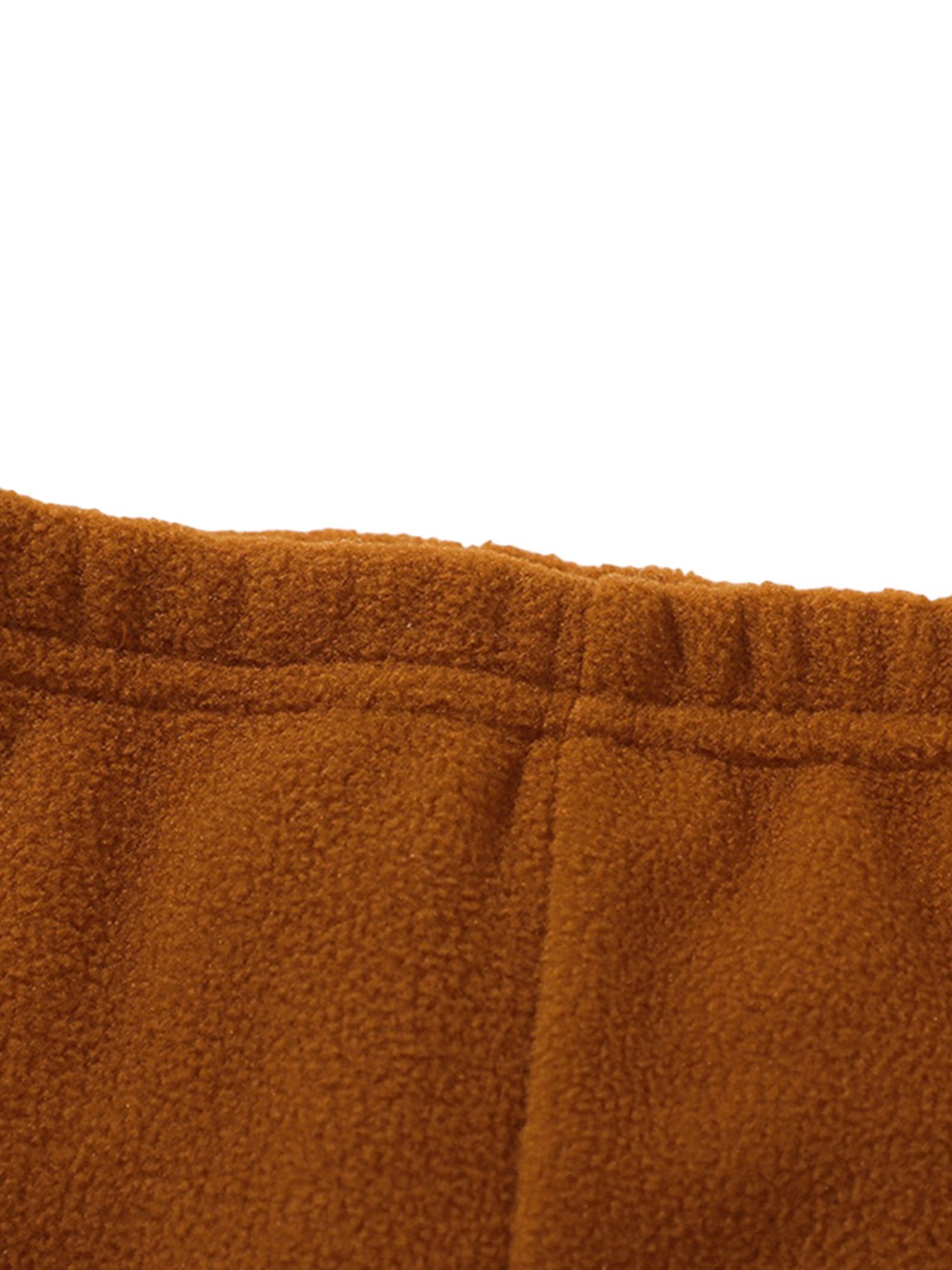 Lapastyle Top & Hose 2-tlg Plüsch aus einfarbigen Jungen Kapuzenpullover für Hose Set