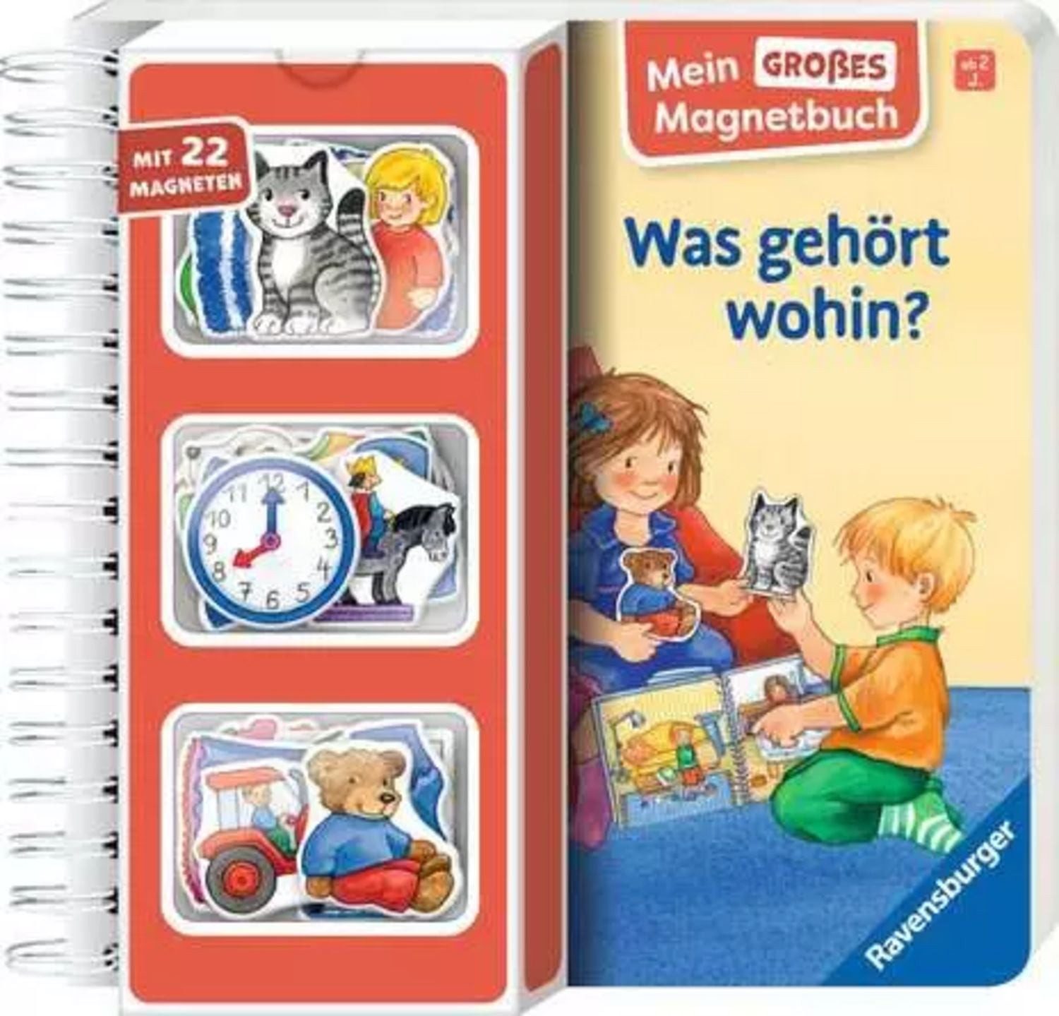 Mein großes Magnetbuch - Was gehört wohin? / Irmgard Eberhard