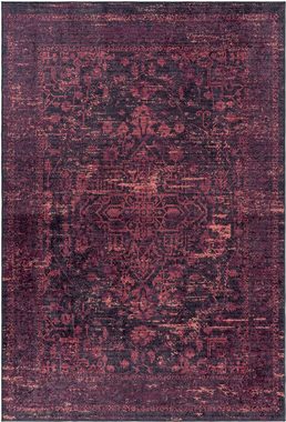 Teppich FIESTA 4304, Ayyildiz Teppiche, rechteckig, Höhe: 6 mm, pflegeleichter Kurflorteppich, moderne Vintage Optik