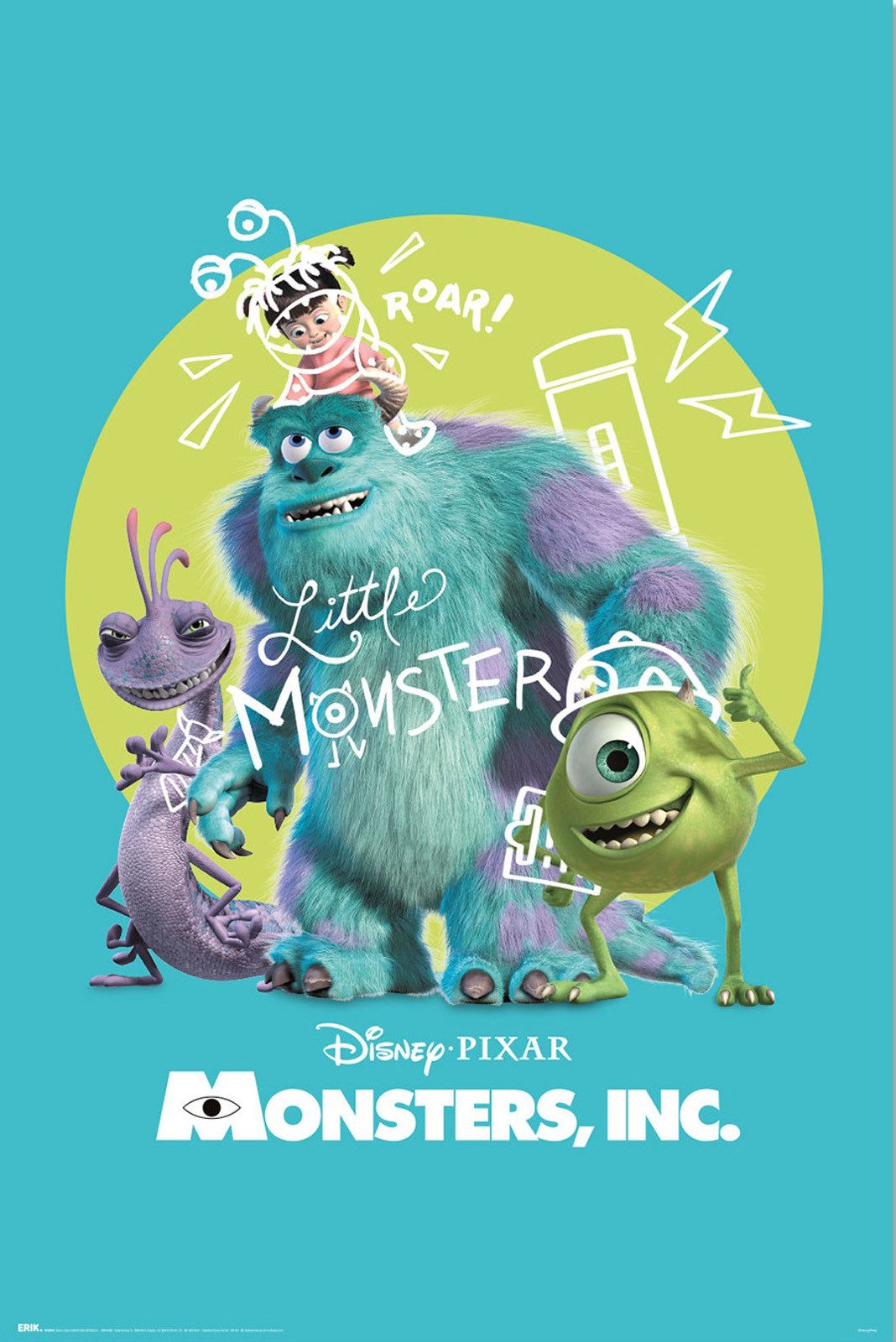 Poster Monsters Inc. - Poster 61x91,5 cm